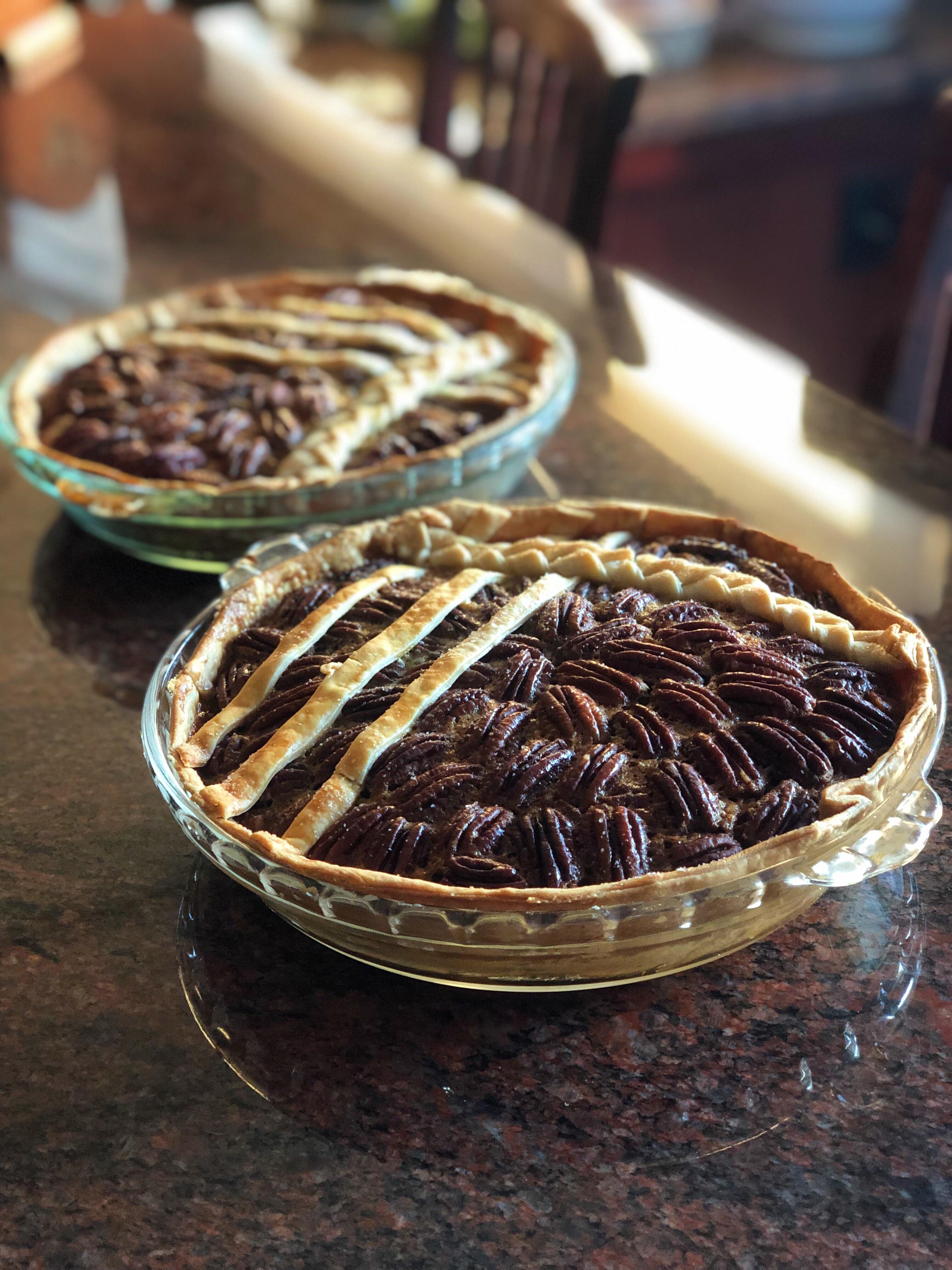 Every year I make a damn good tasting pecan pie. This year