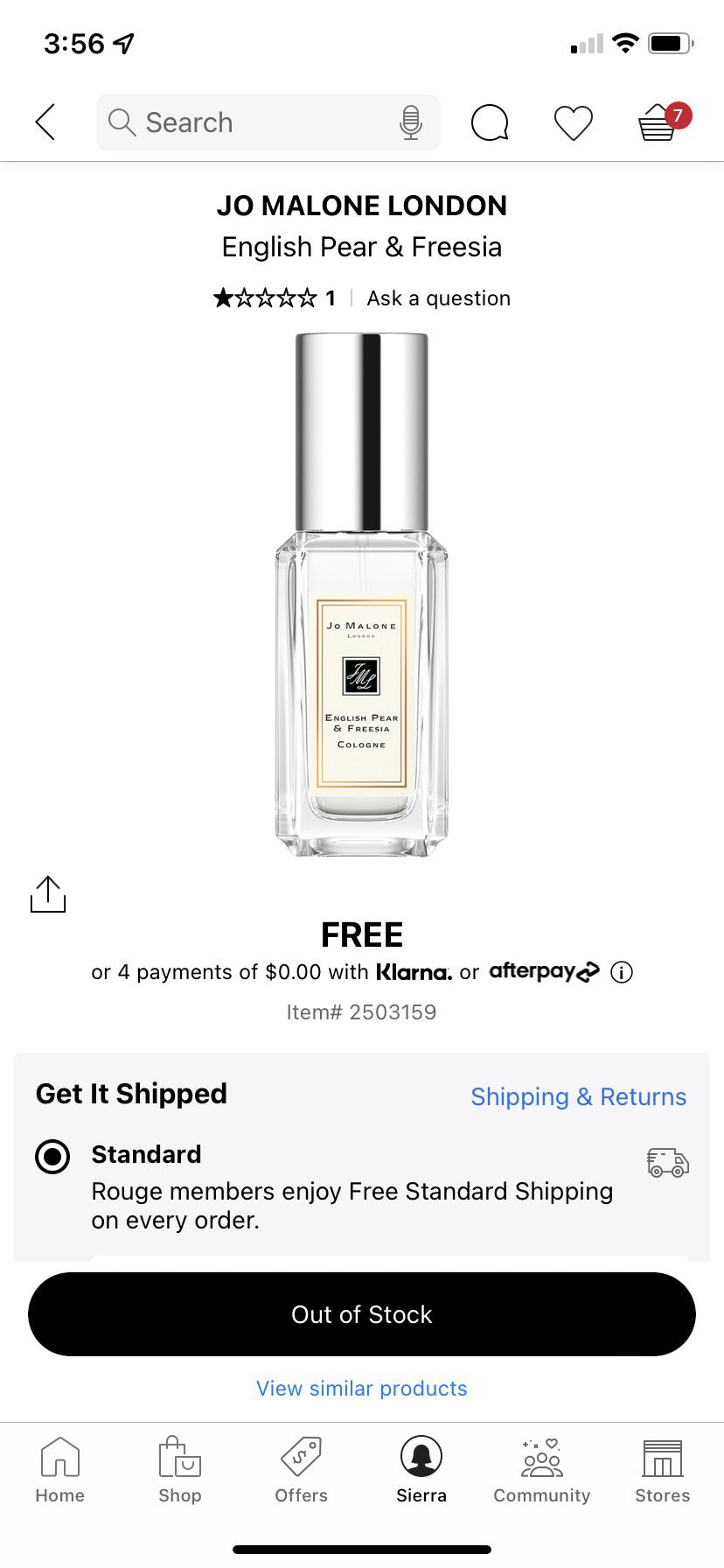 Did anyone else catch the jo Malone gift with purchase? It’s actually a