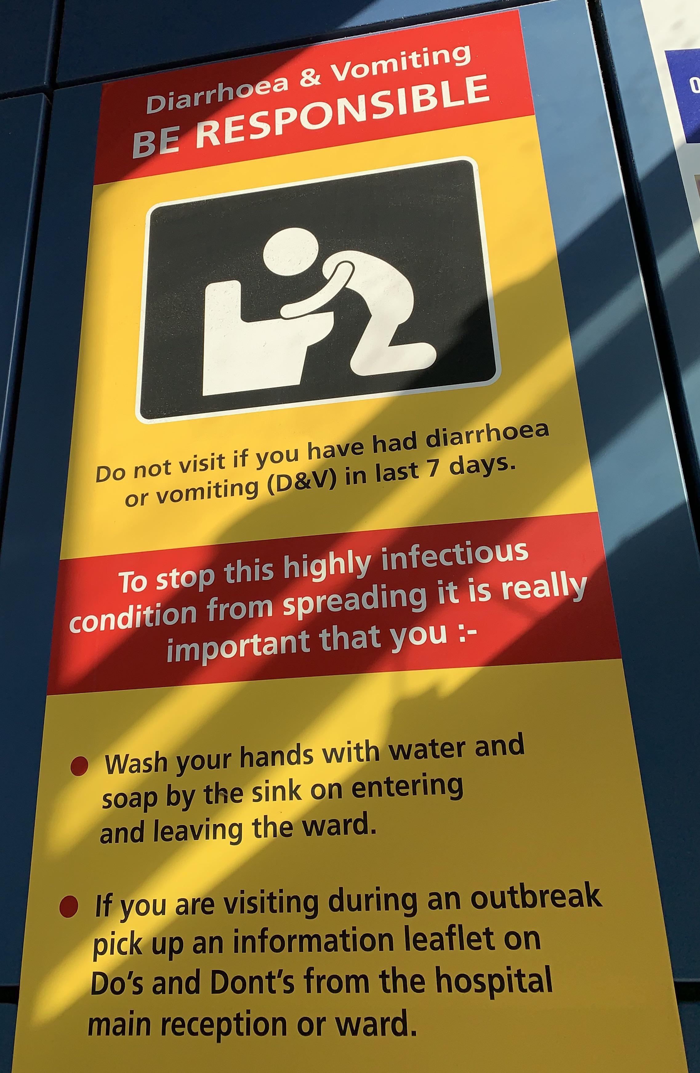 Queens Hospital Romford are getting the message out r/CasualUK