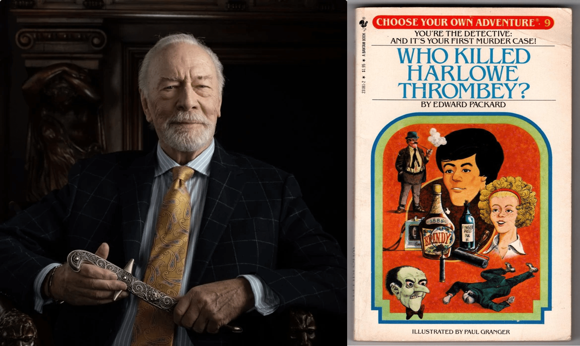 In Knives Out (2019), Harlan Thrombey was named after "Who Killed