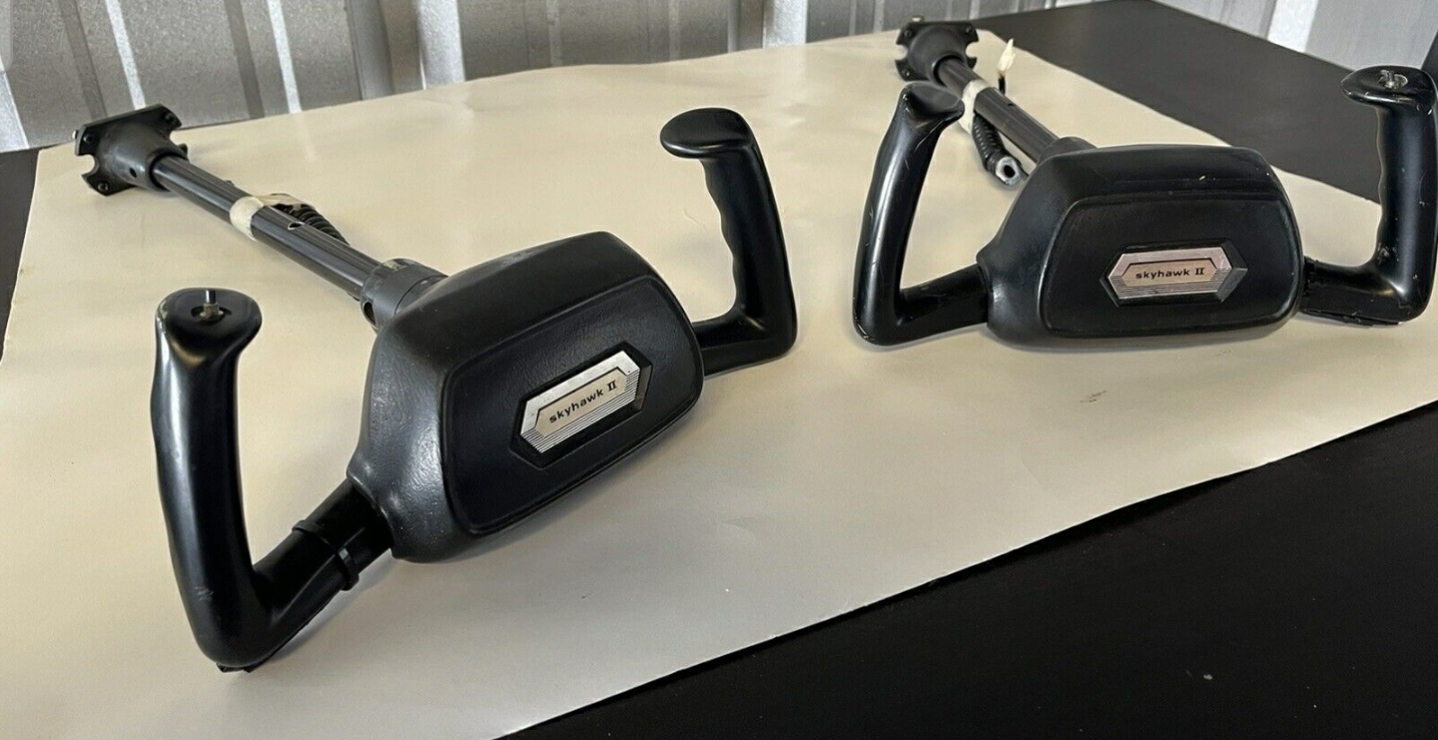 I have a pair of Cessna SkyHawk Yokes With Push to Talk Switches in