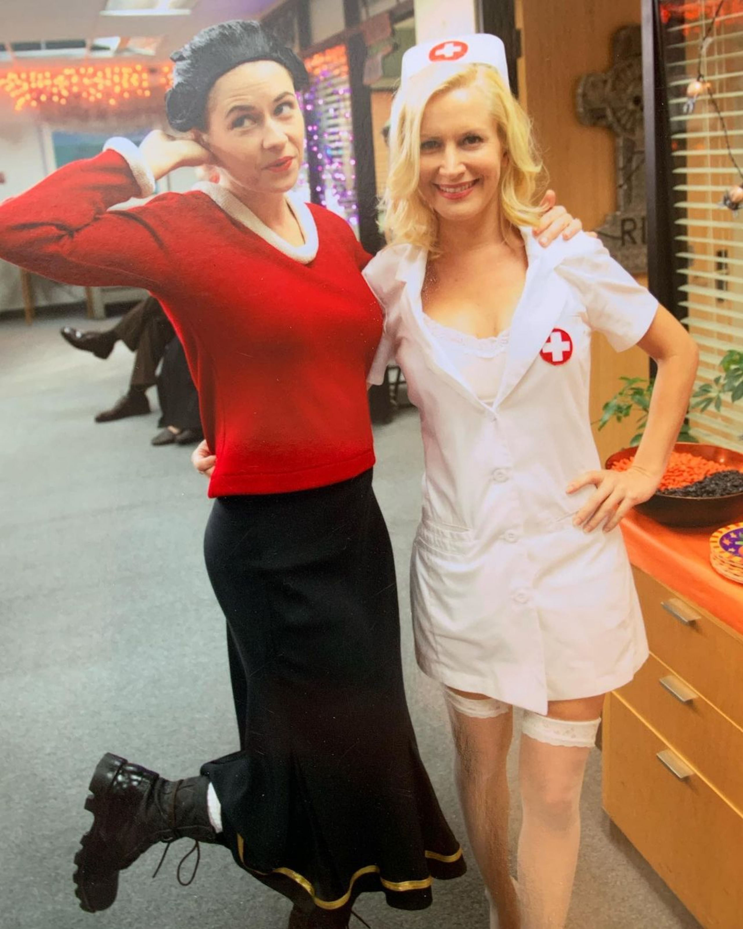 Angela Kinsey Nurse Costume