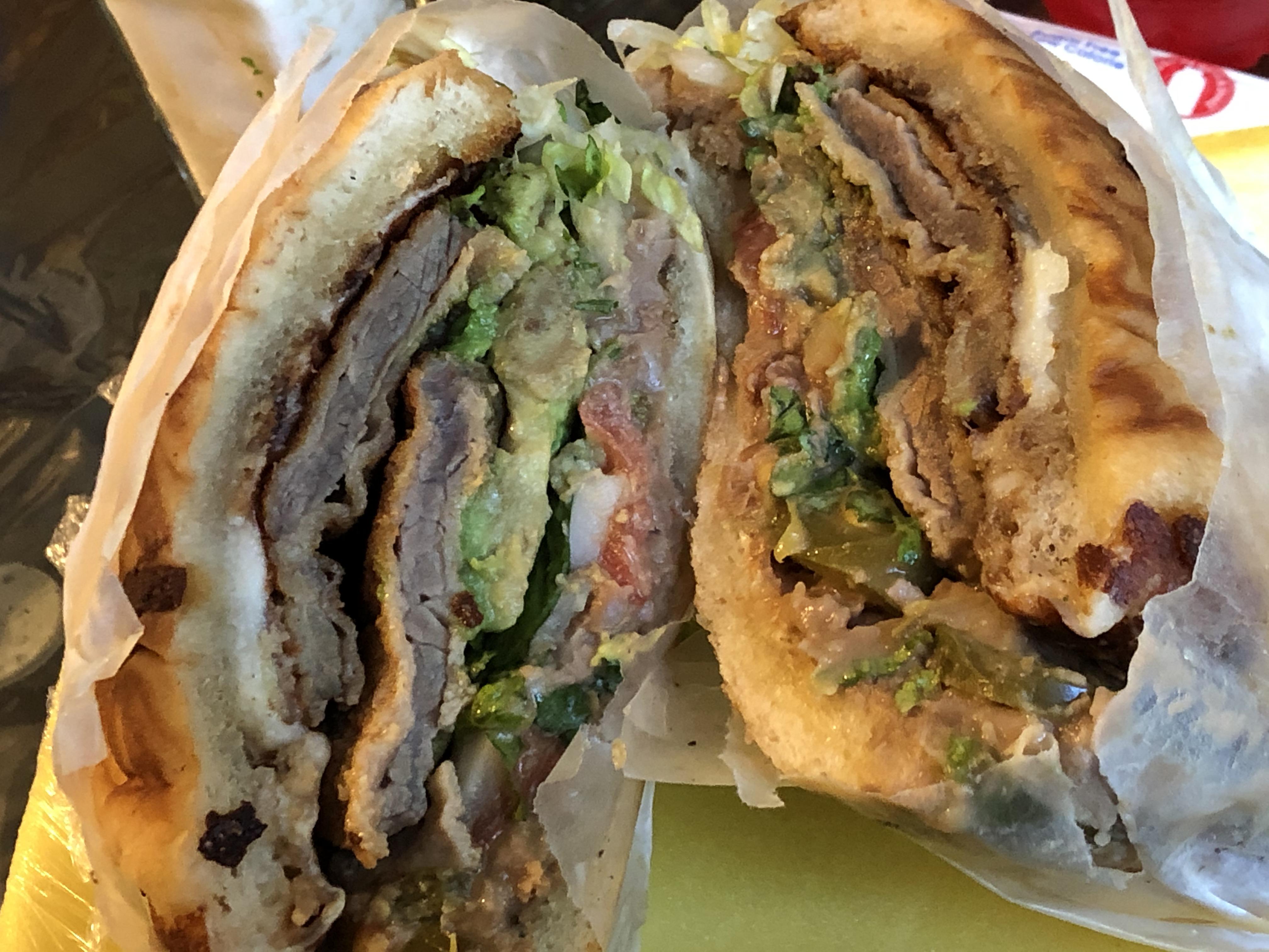 Milanesa Torta worthy of a first post. As a Mexican guy I