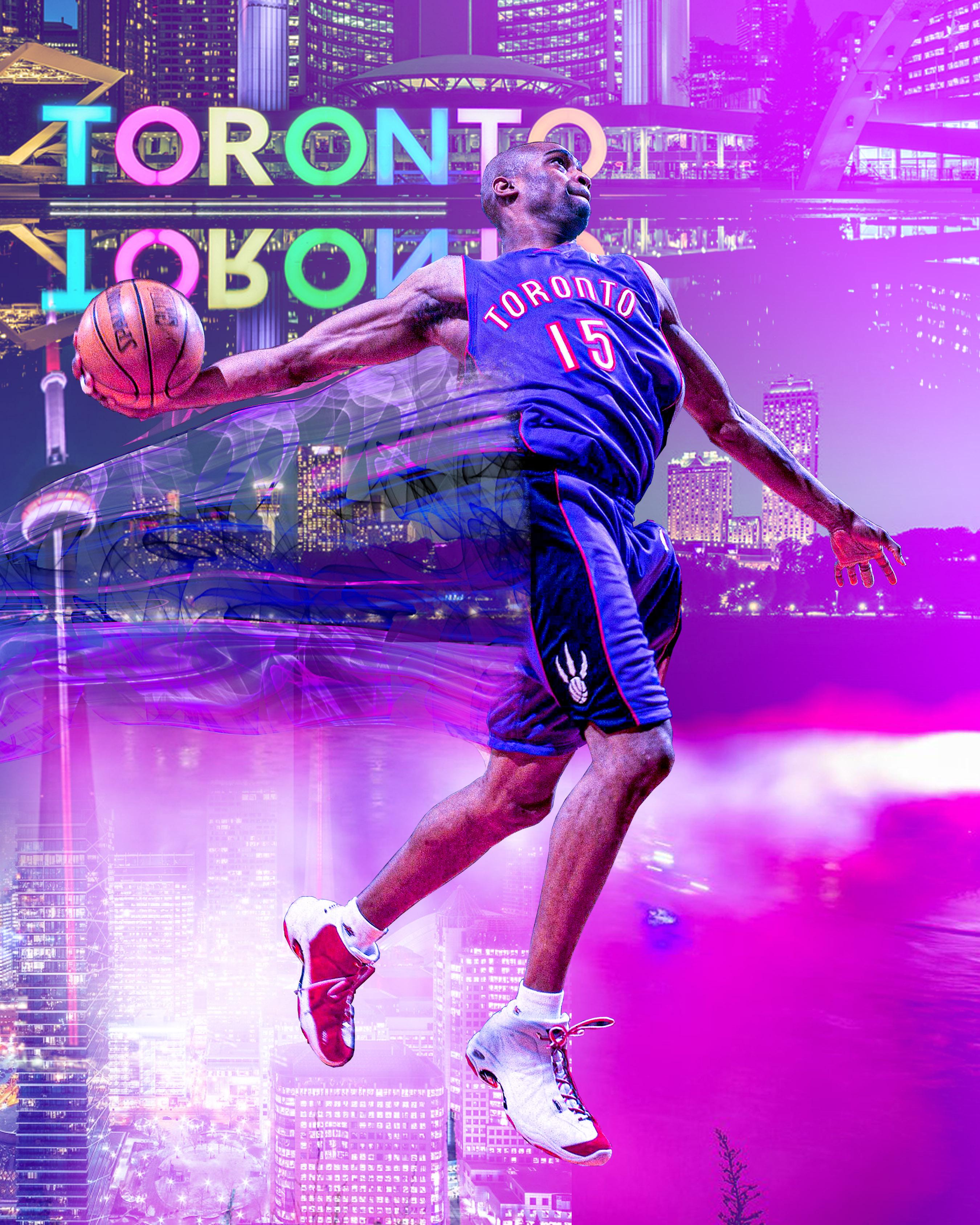 Vince carter wallpaper I made torontoraptors