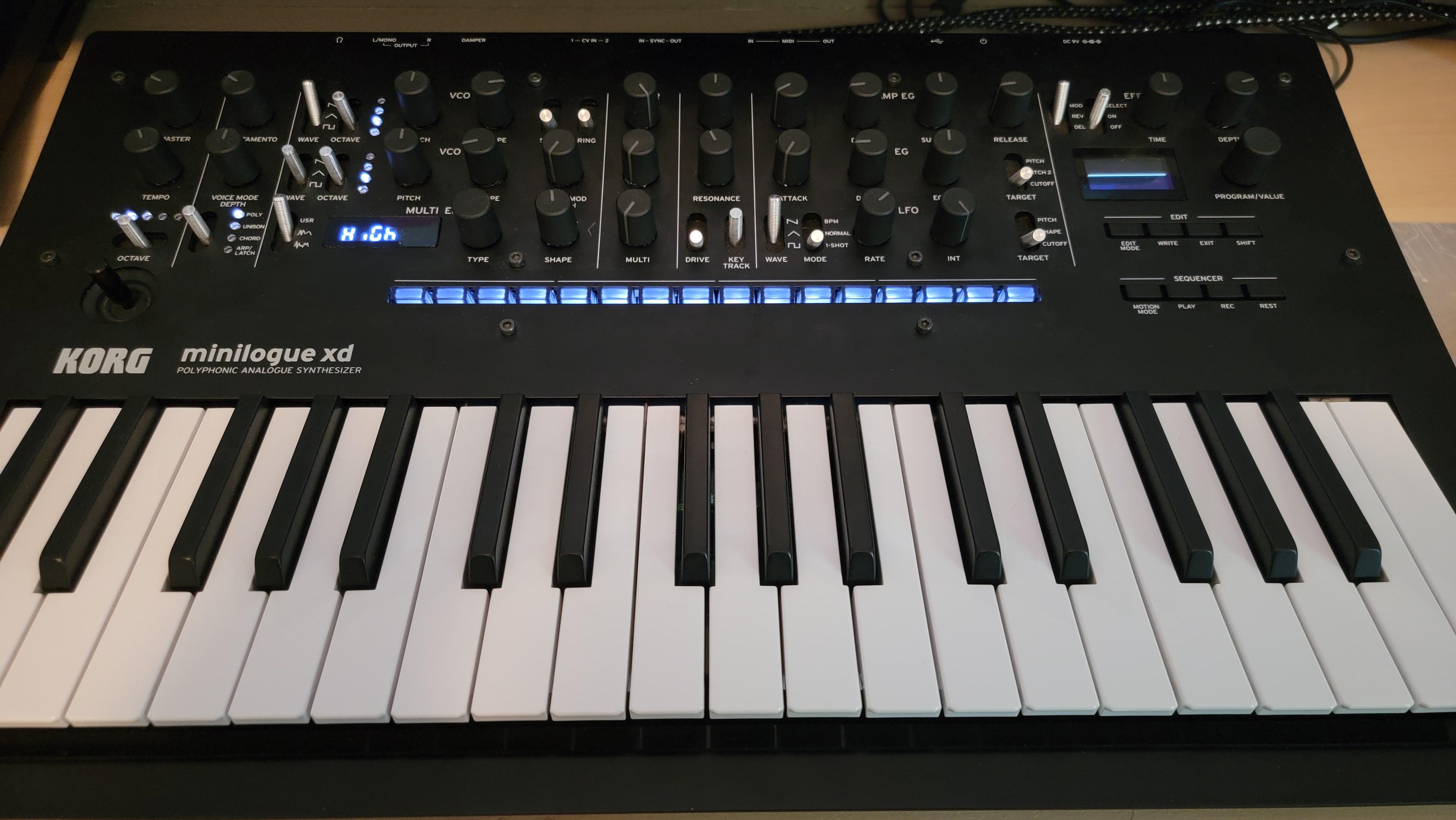 Minilogue XD has landed r/synthesizers