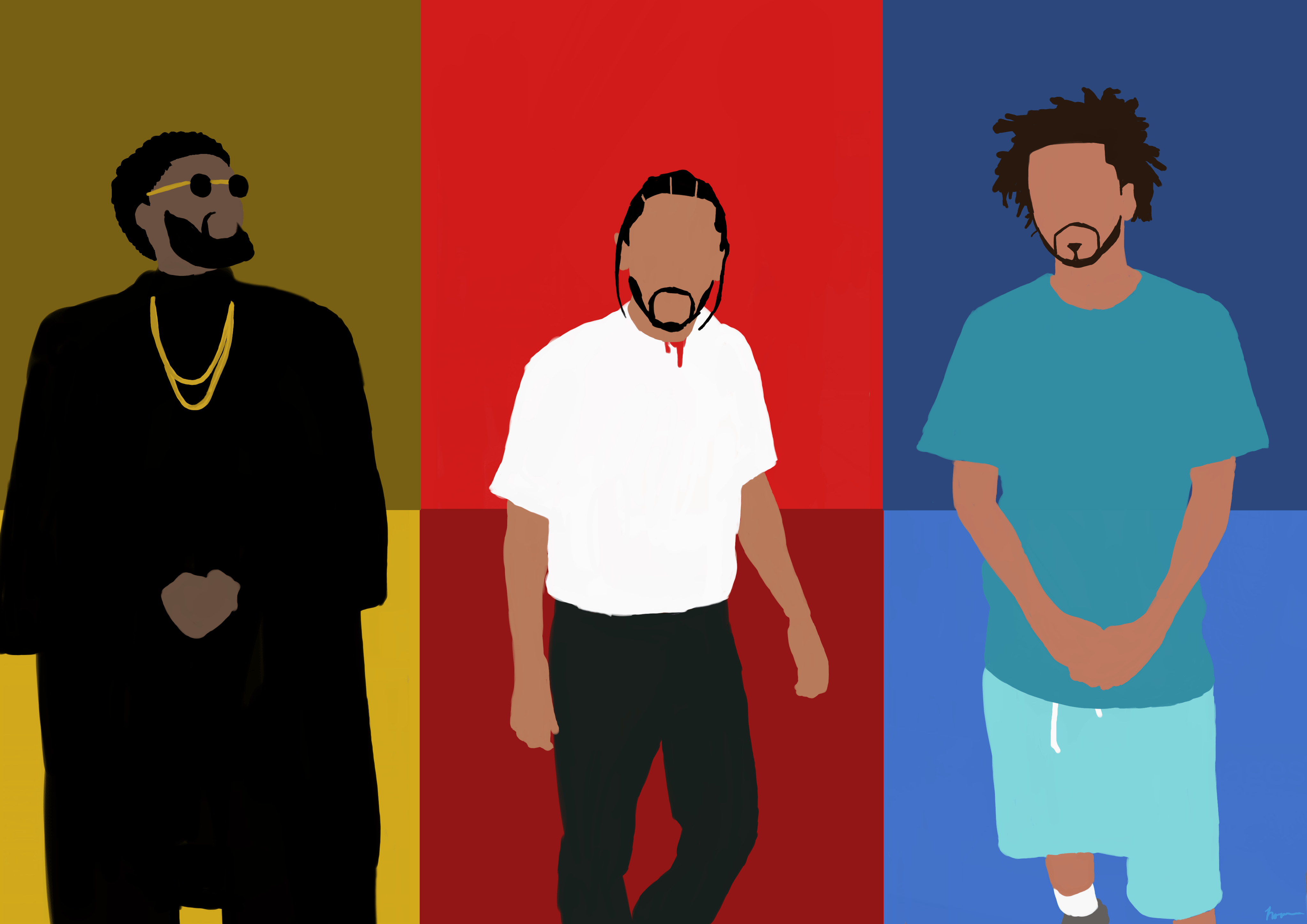 J Cole And Kendrick Lamar Wallpaper