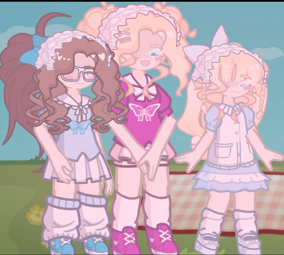 Samantha, Susie and Ellynor Afton
