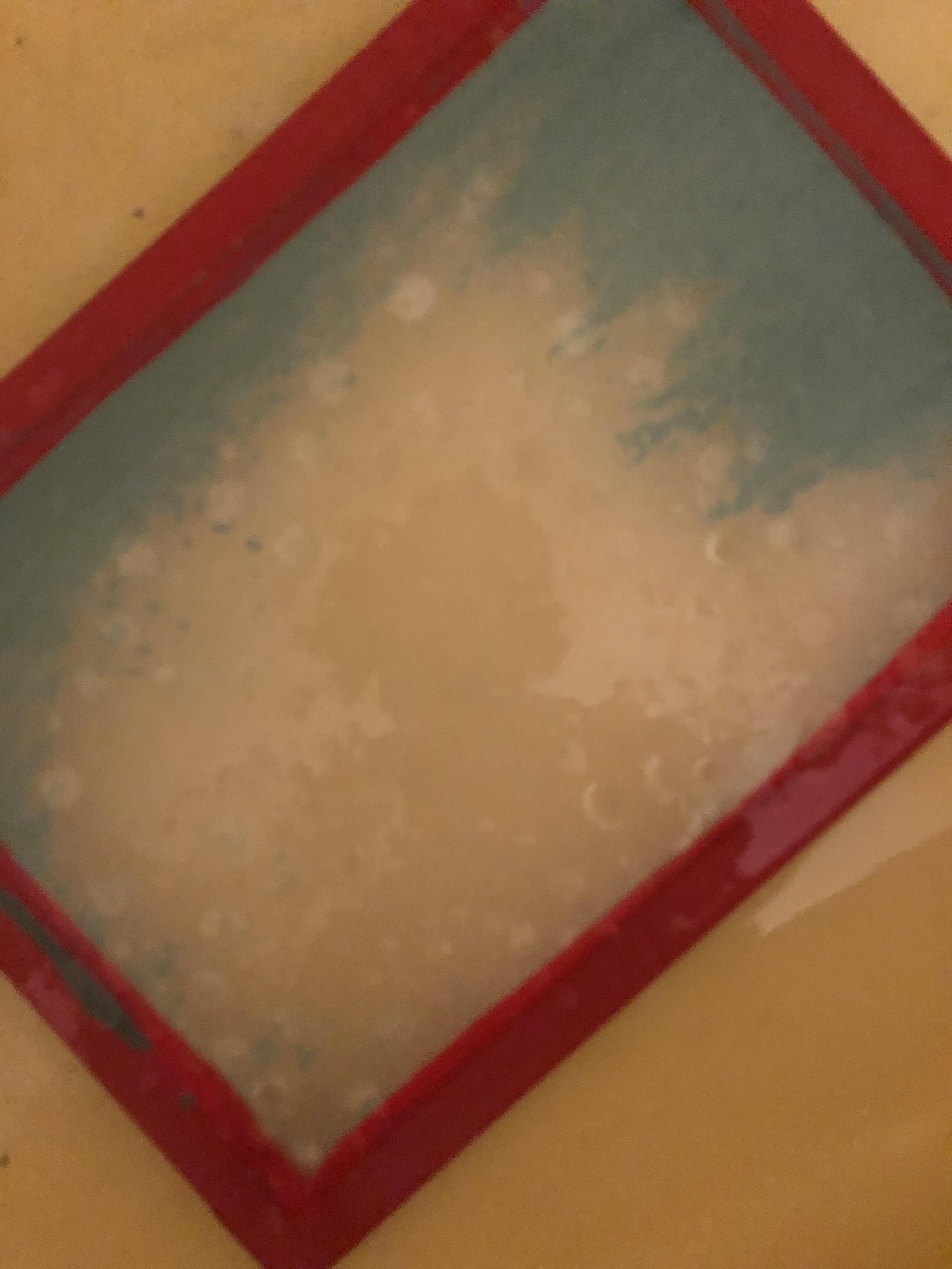 What could be the cause of my emulsion washing all the way out? r