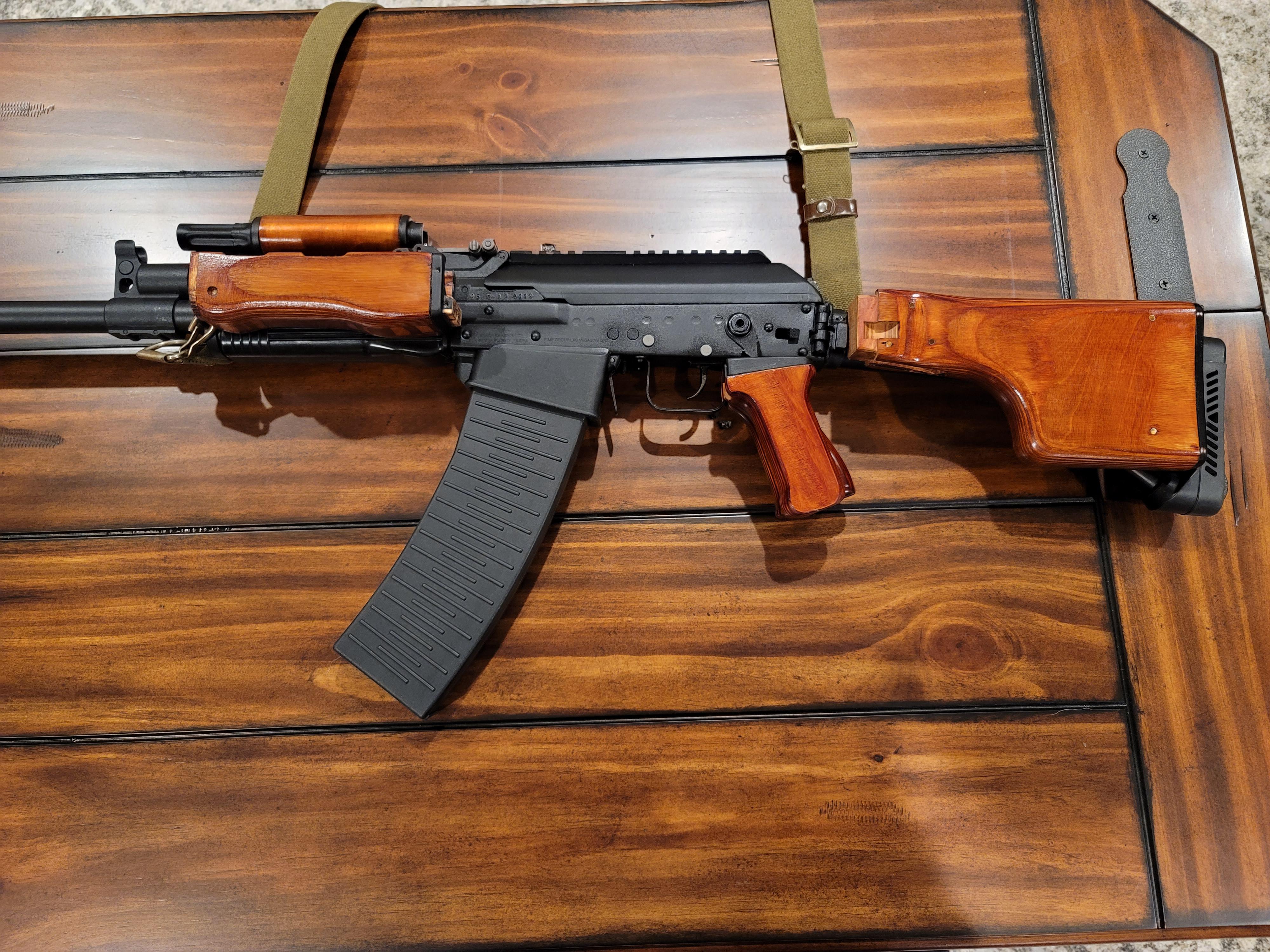 Should I add the NOS wood furniture to my vepr 12? I cant make my mind