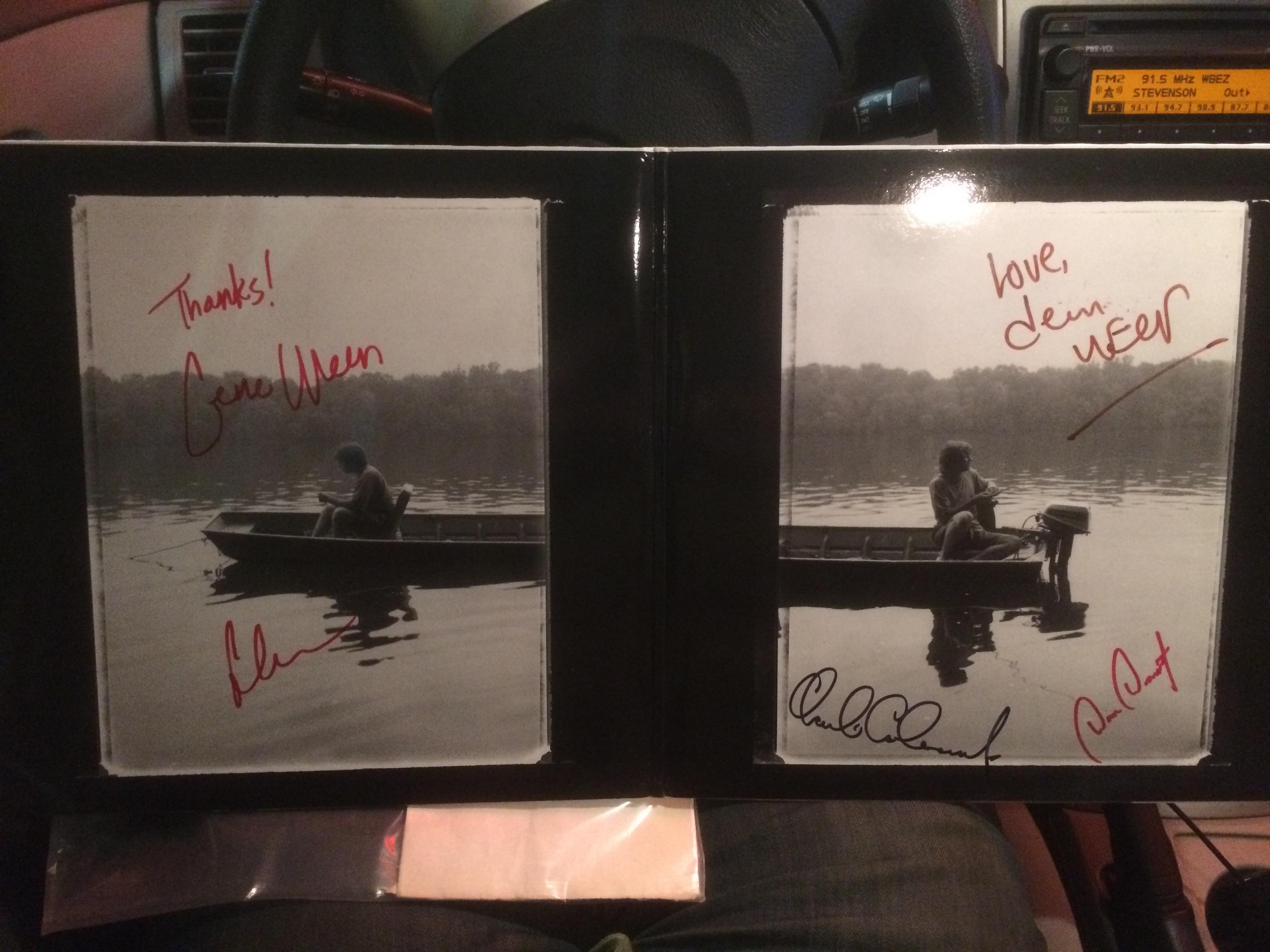 Ween signed my Chocolate & Cheese r/ween