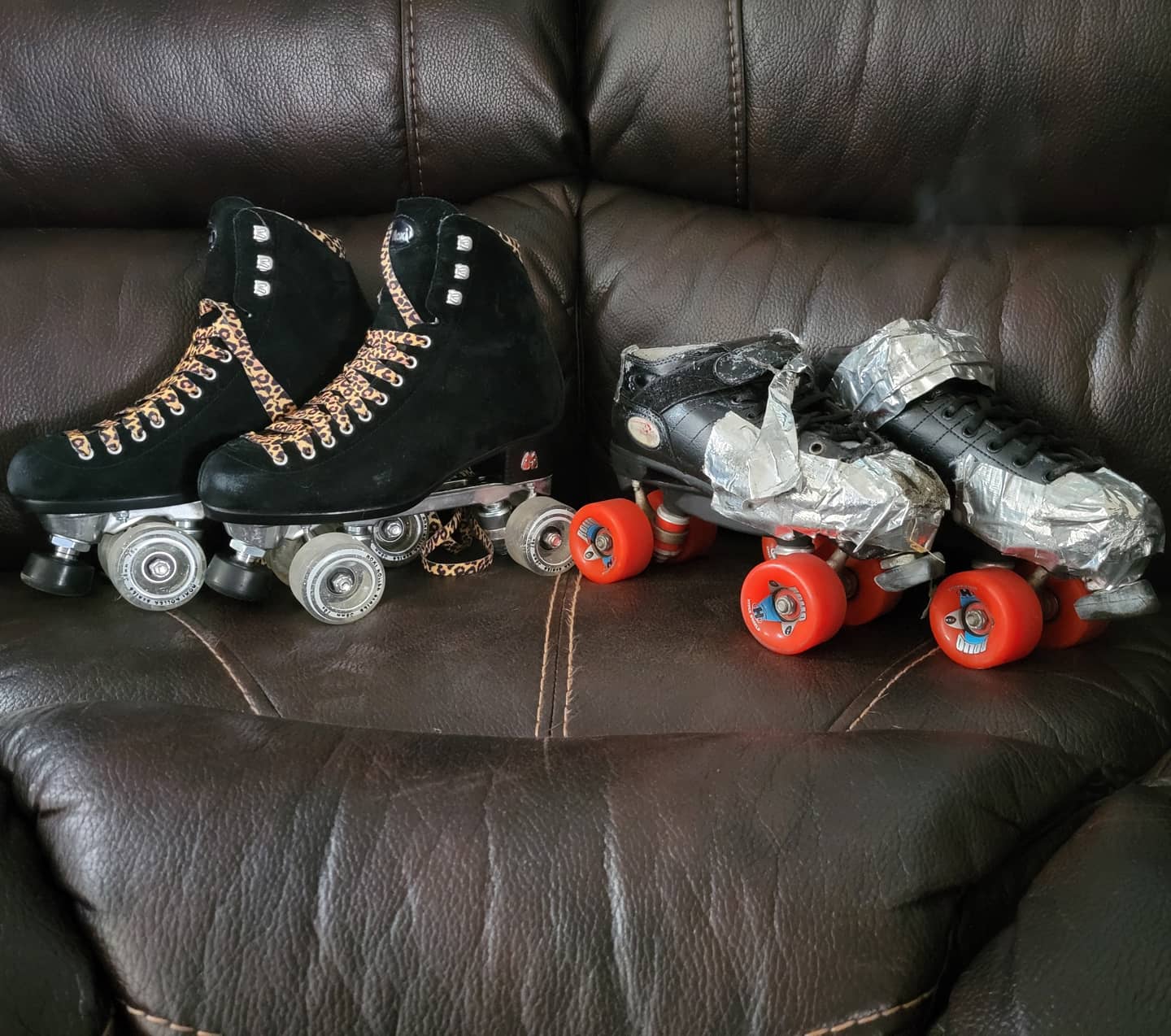 Out with the old, in with the new... Former renegade roller derby