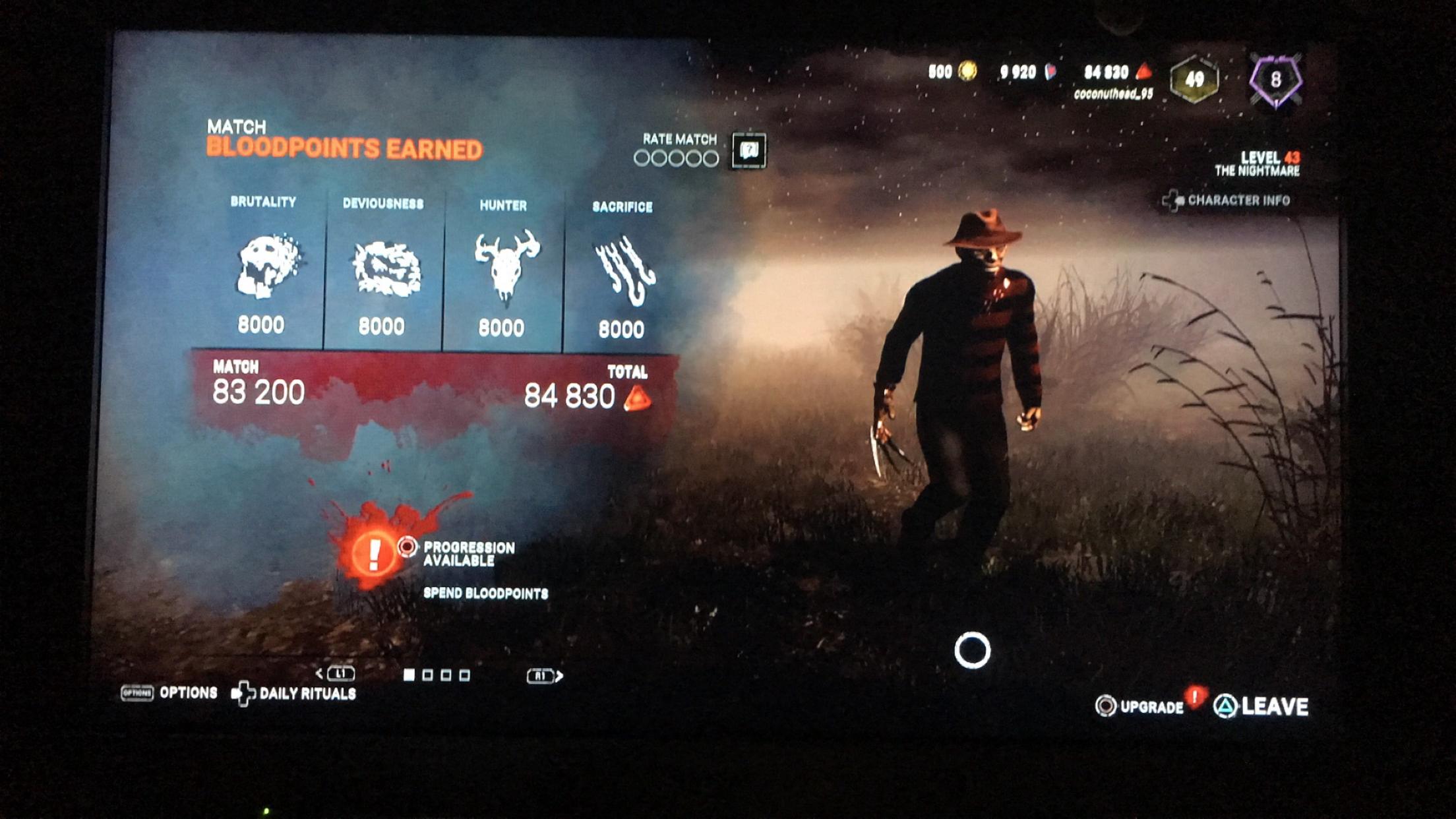 It was a good game to have bloody party streamers! r/deadbydaylight