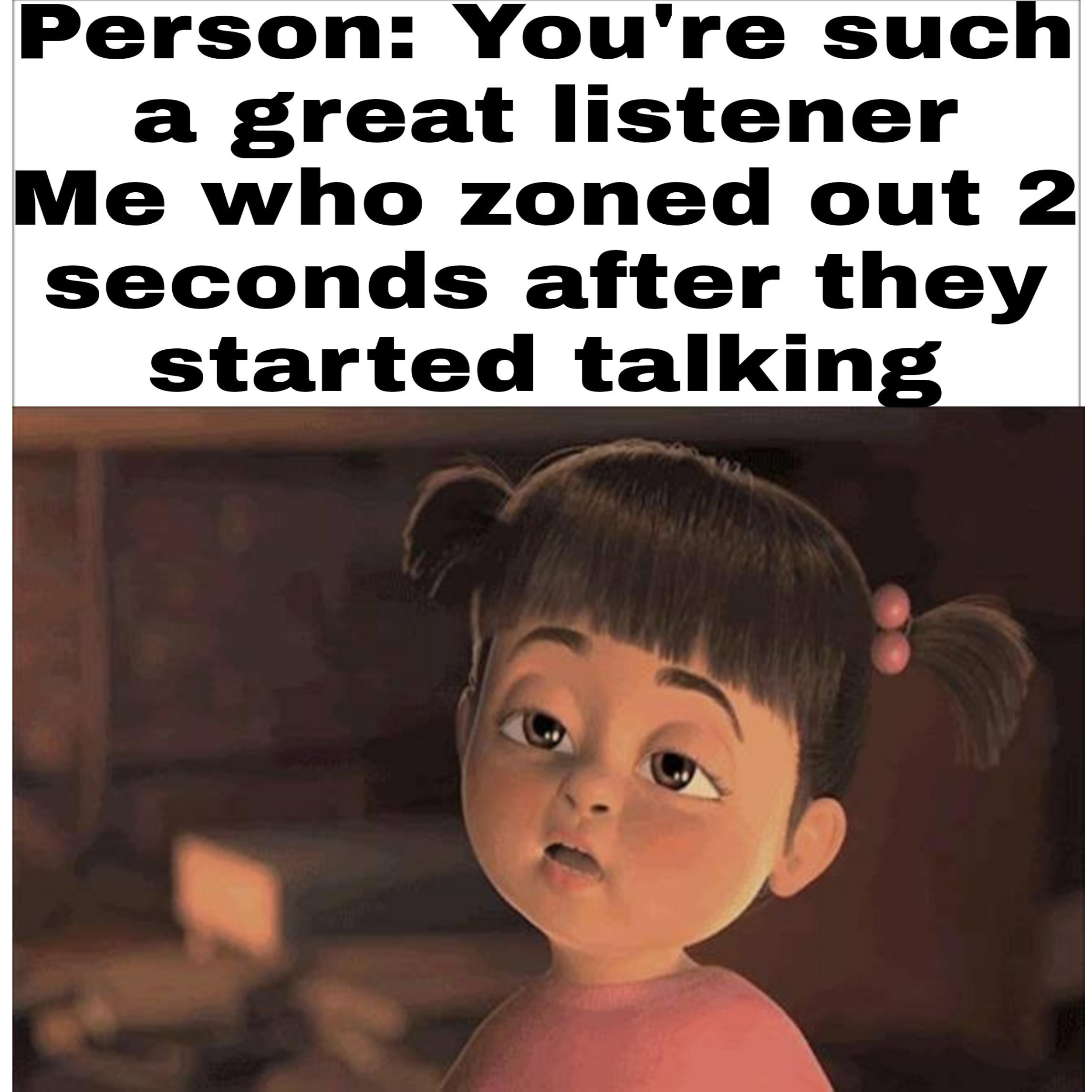 Zoning out to the 4th dimension r/memes