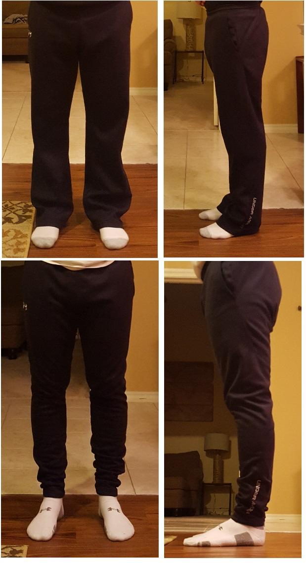 FO Altered some frumpy sweatpants into much better fitting running