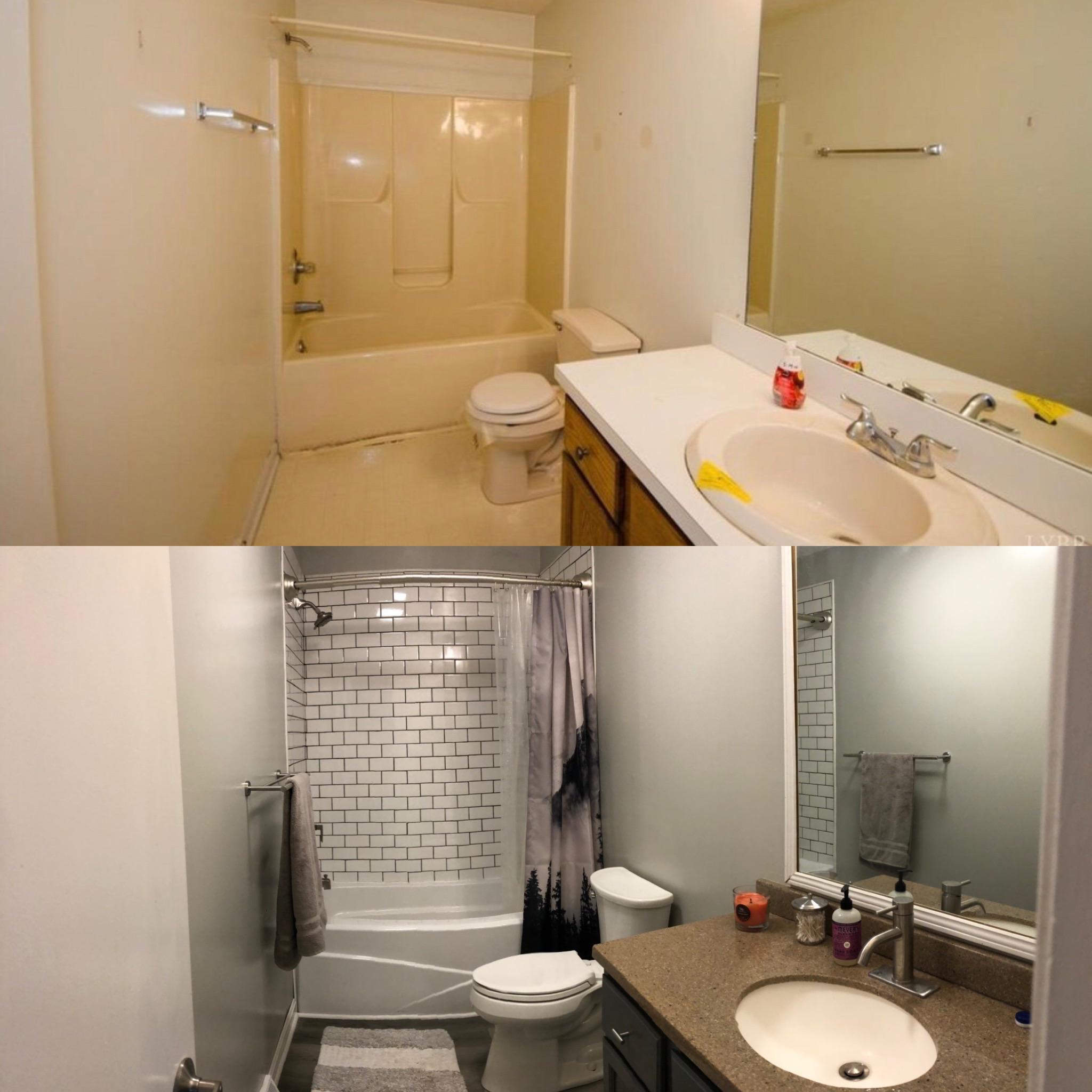My Quarantine bathroom remodel r/pics