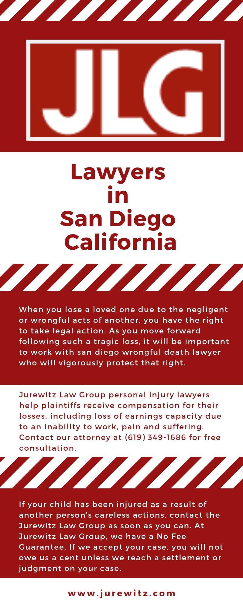 Personal Injury Lawyer San Diego CA u/jurewitzlawgroup