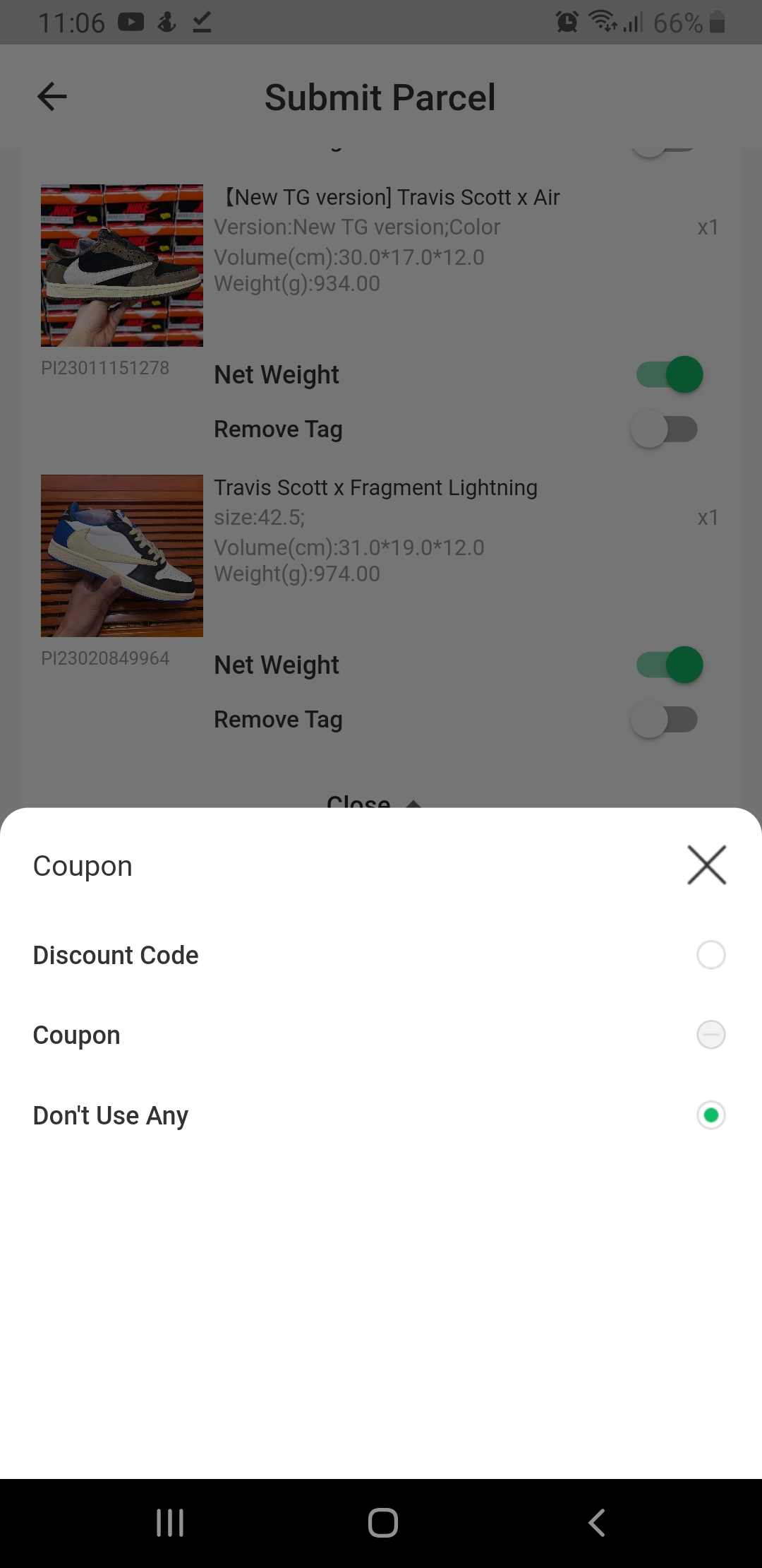 Discount code r/Pandabuy
