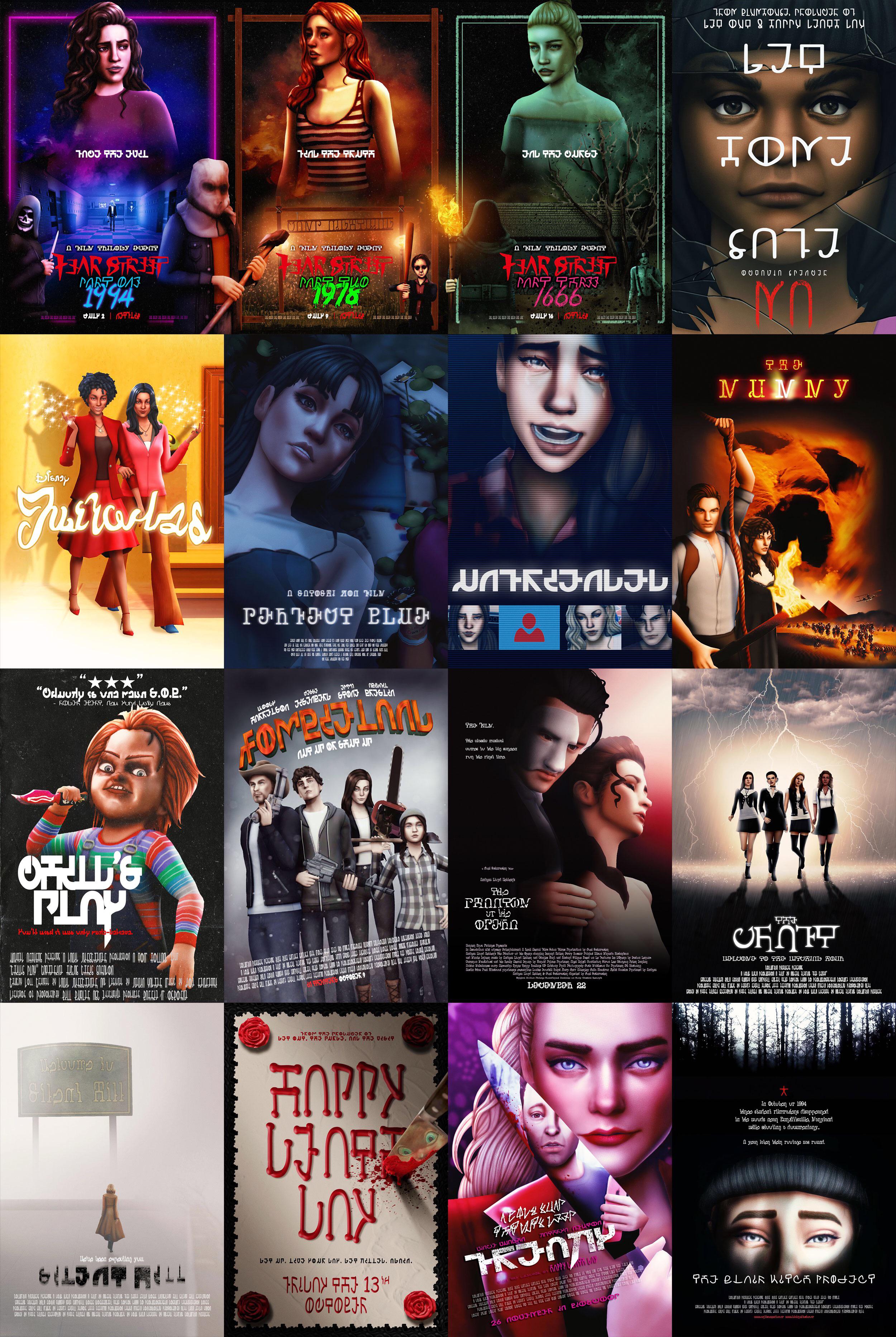 created by Reddit user u/makensims "For Halloween I recreated 16