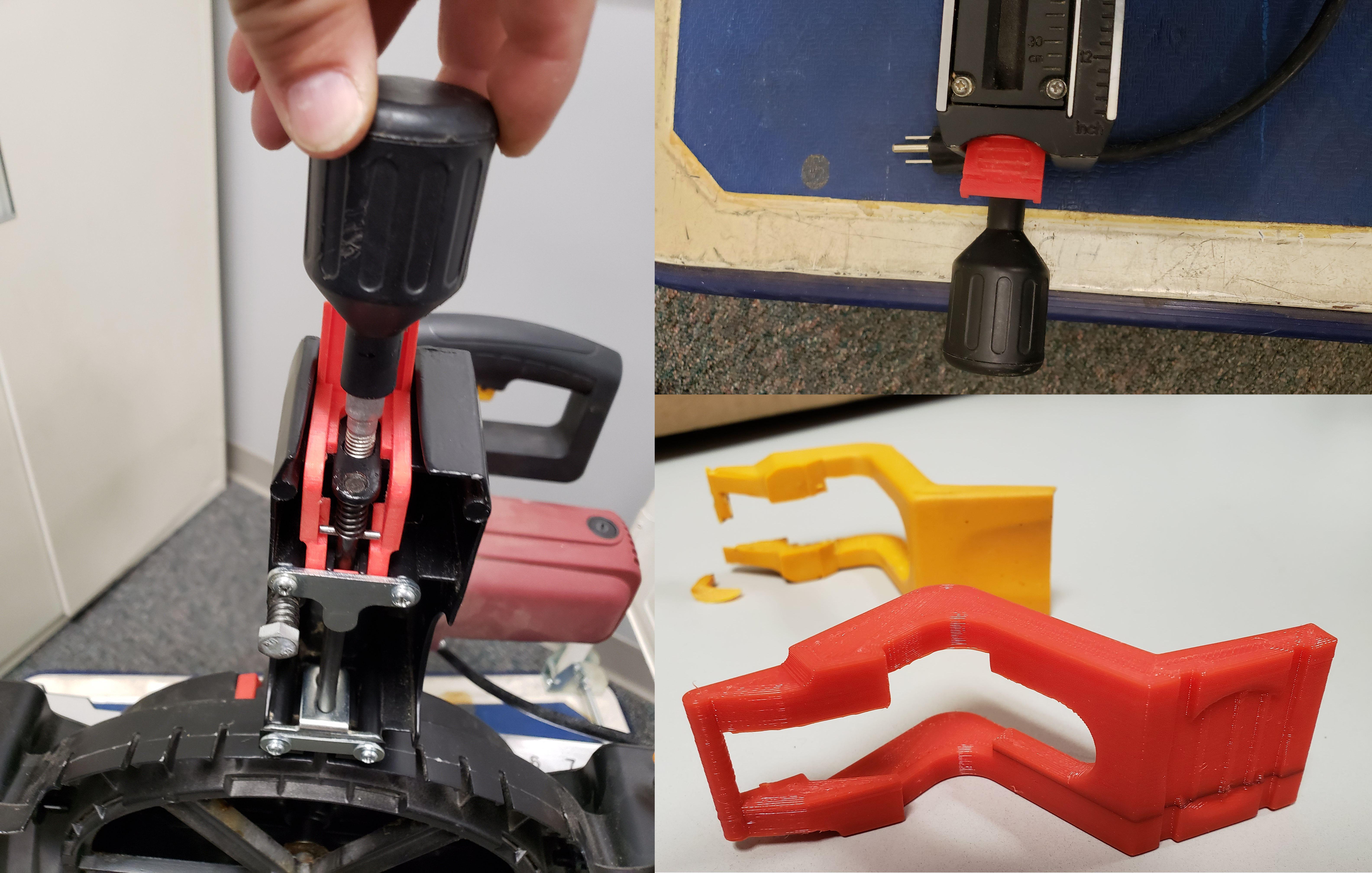 Miter Saw Lock Button Replacement r/functionalprint