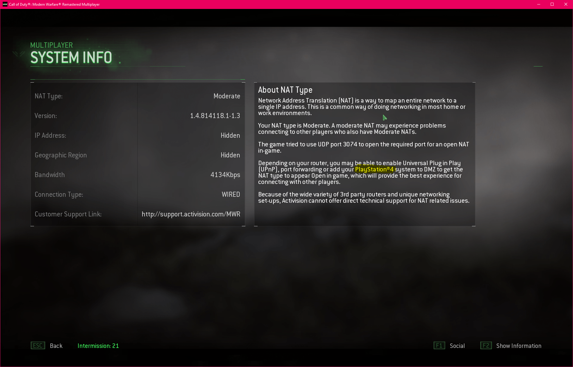 So.. MW Remastered is a PS4 port on PC. sigh.. r/gaming