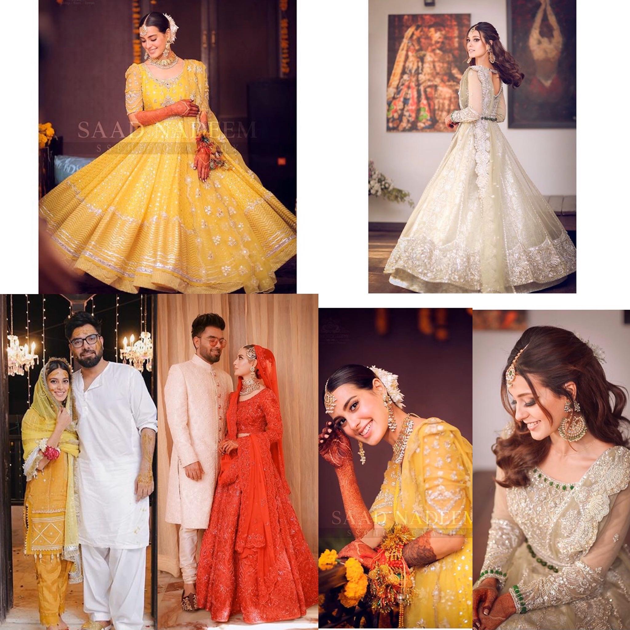 Iqra Aziz Wedding Looks r/BollywoodFashion