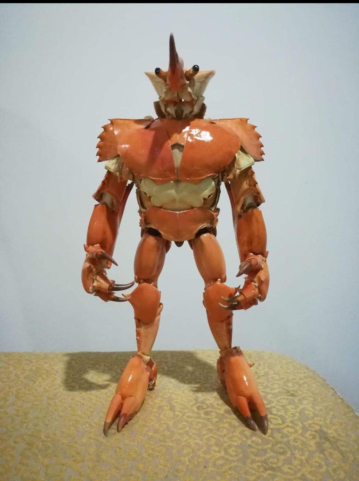 Fully armoured king crab r/BossFights