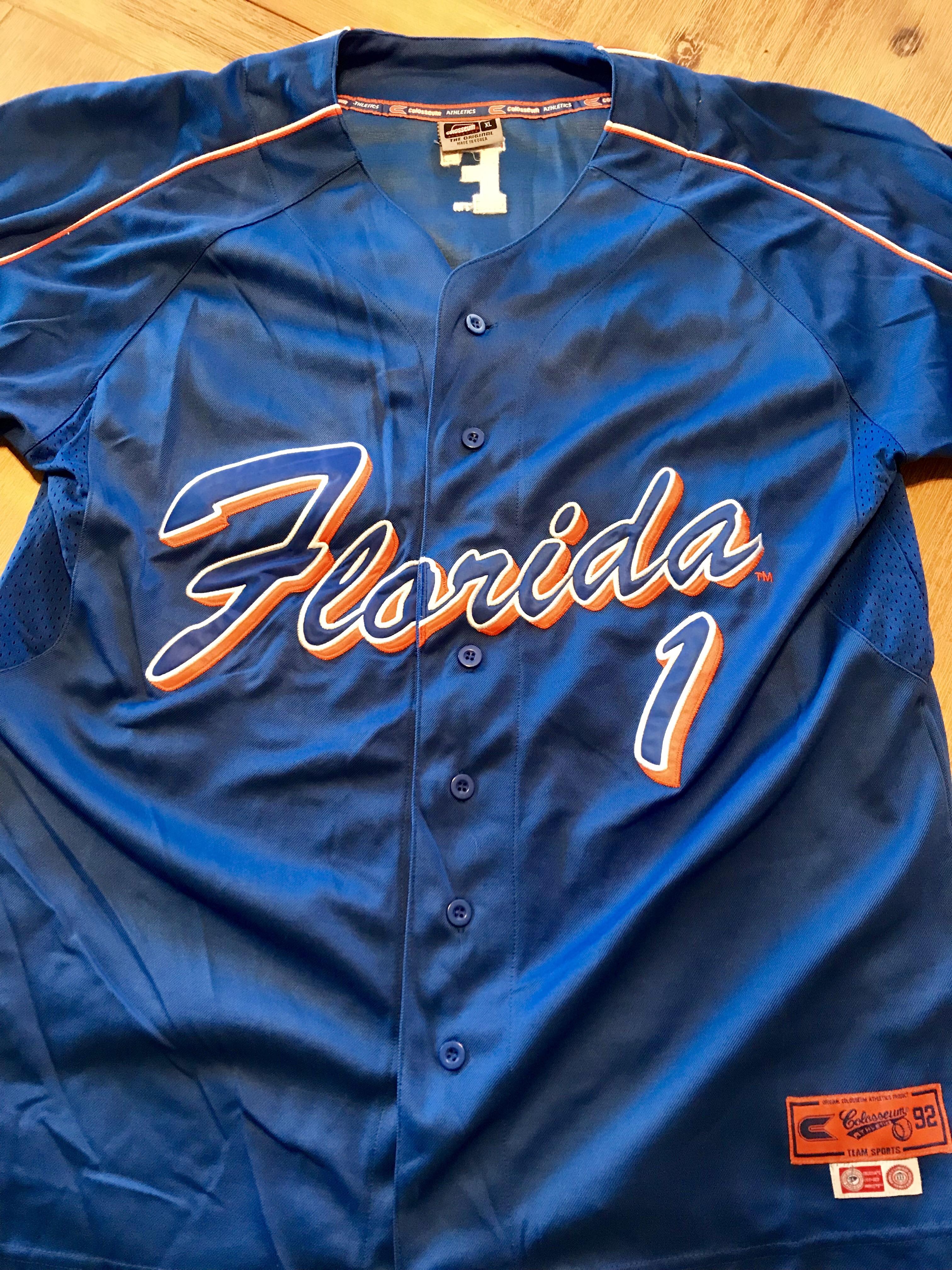 Sweet 1992 baseball jersey from Goodwill r/FloridaGators