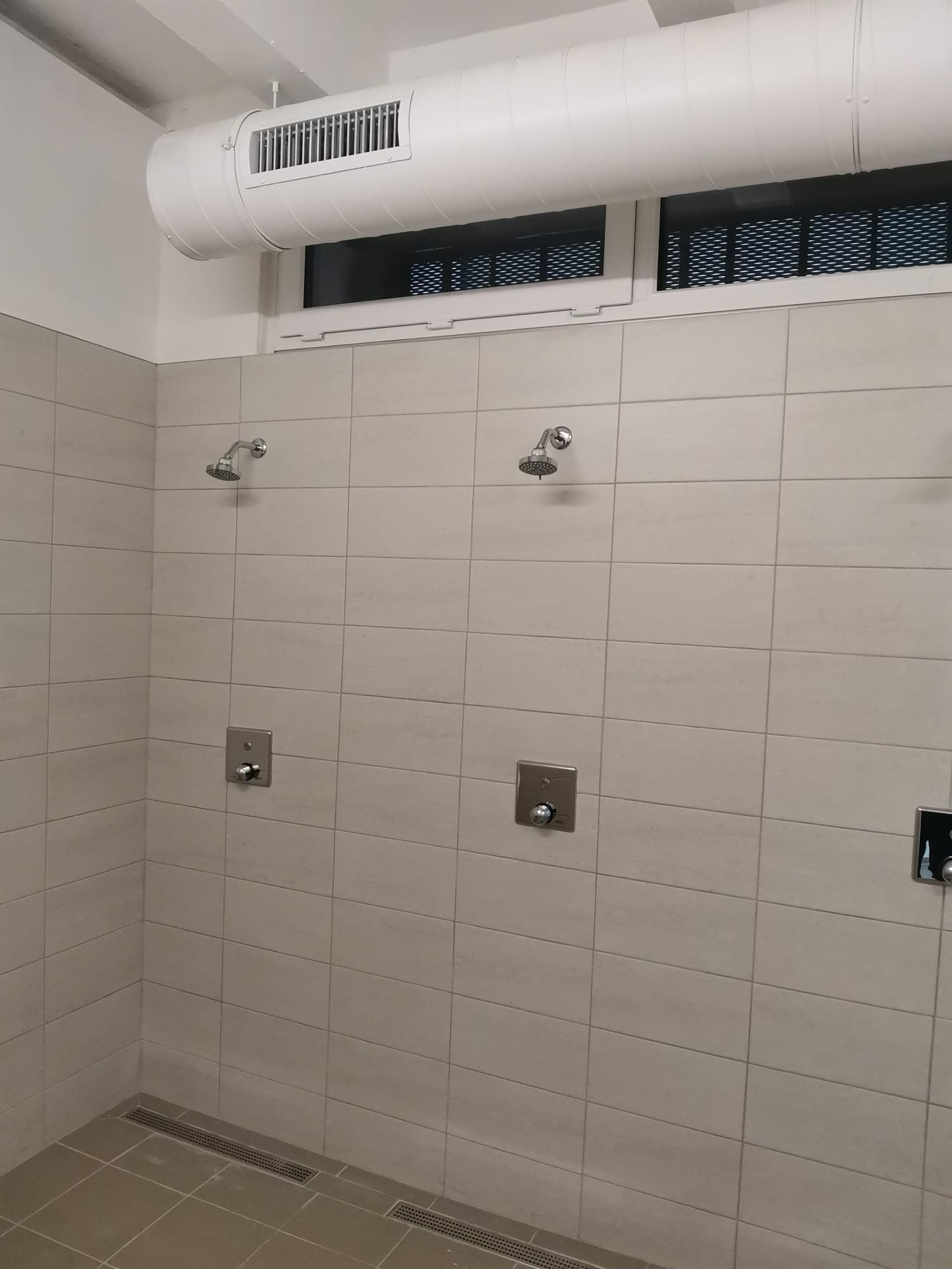 Ad From an Era When the Communal Shower Was Used to Sell Soap ("99