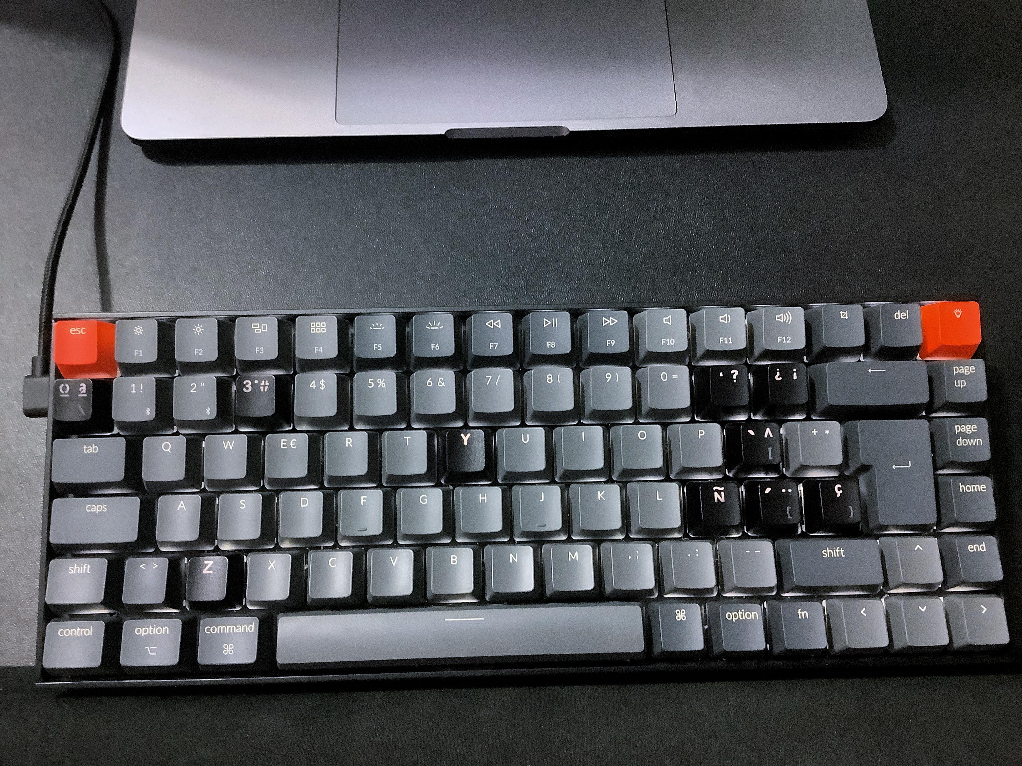 My Keychron K2 with Spanish ISO Keycaps r/Keychron, keycaps español