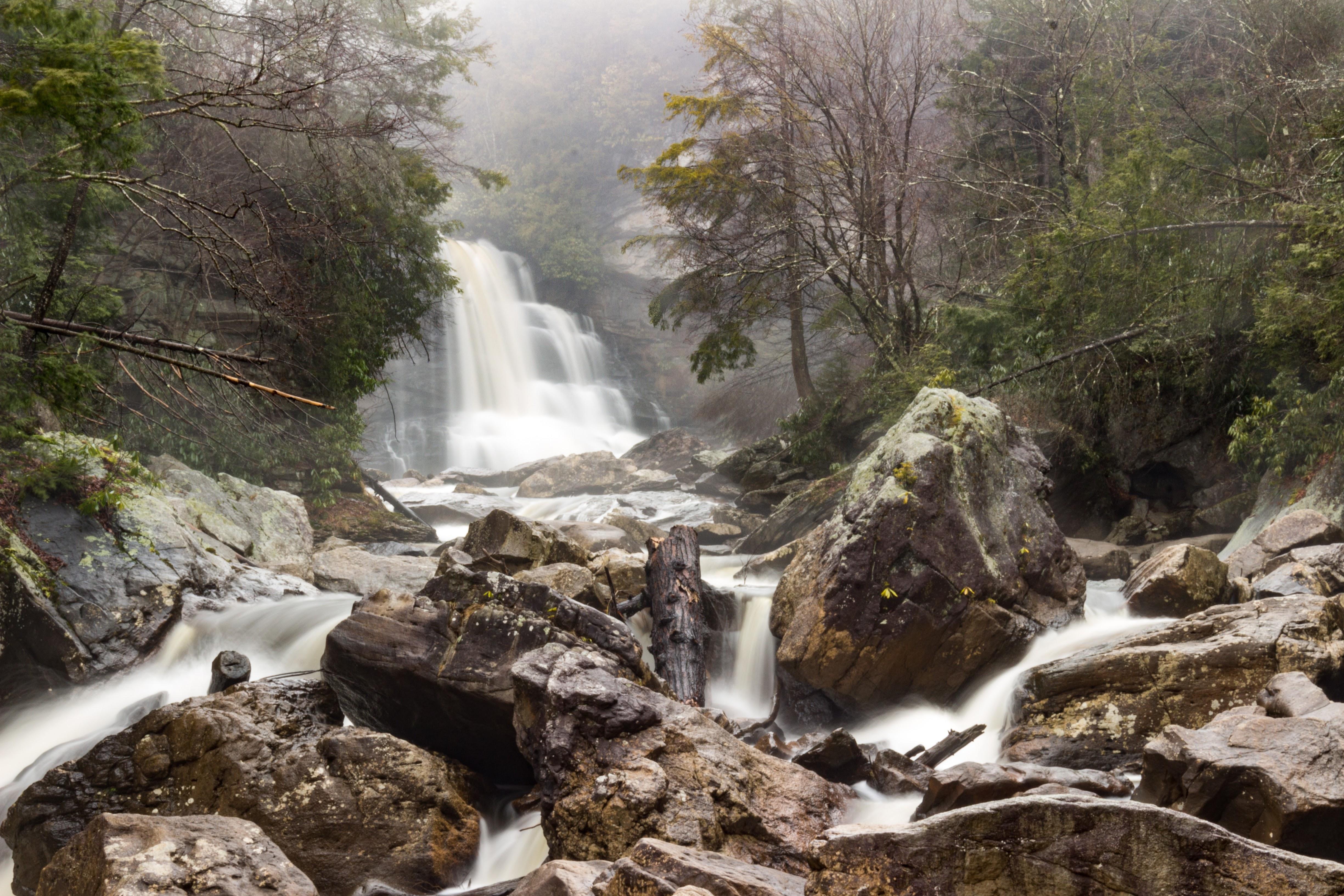 Blackwater Falls State Park, West Virginia Feb 19, 2017 [OC] [4898 ×