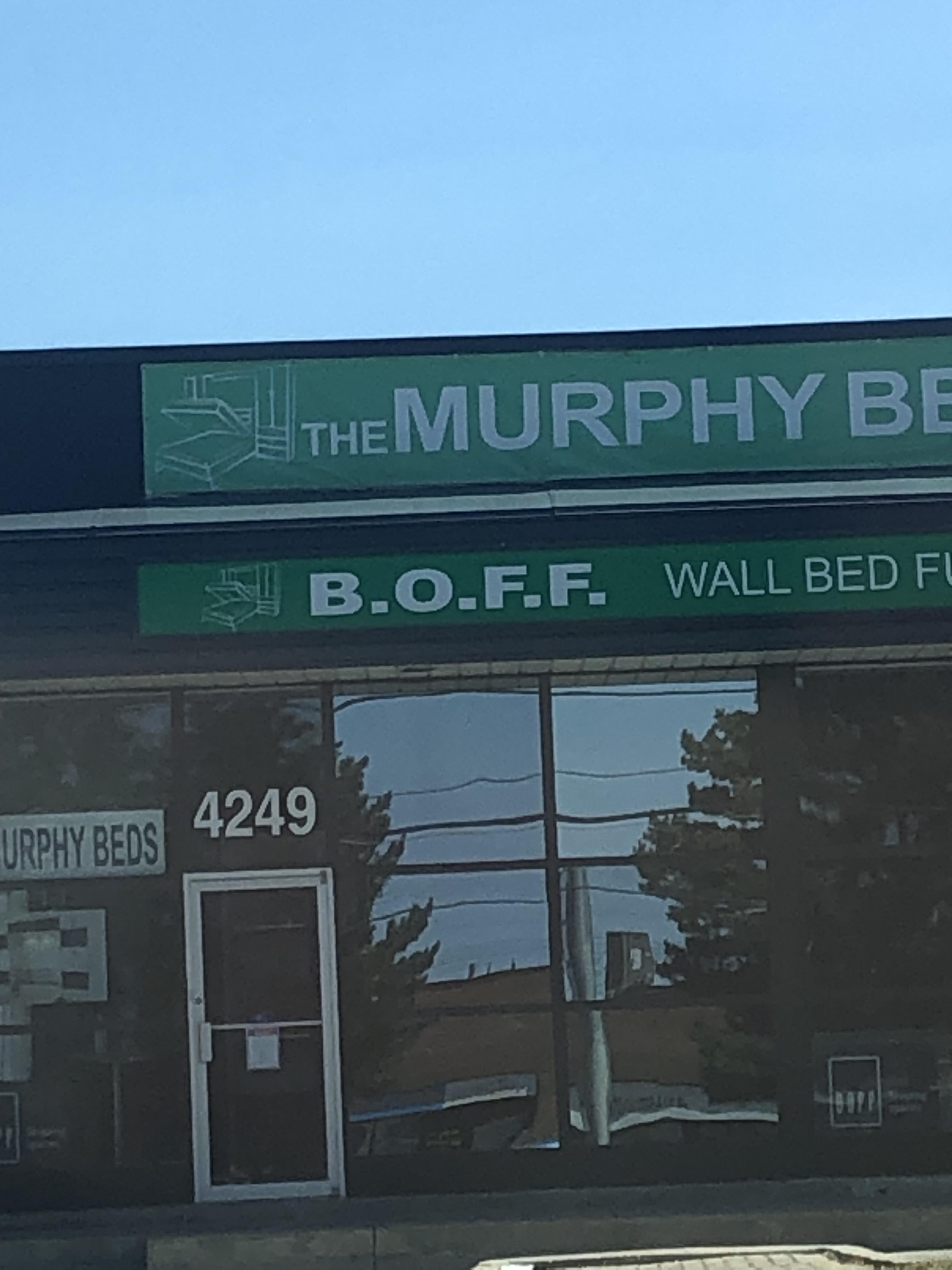 Wall bed furniture store. r/howardstern
