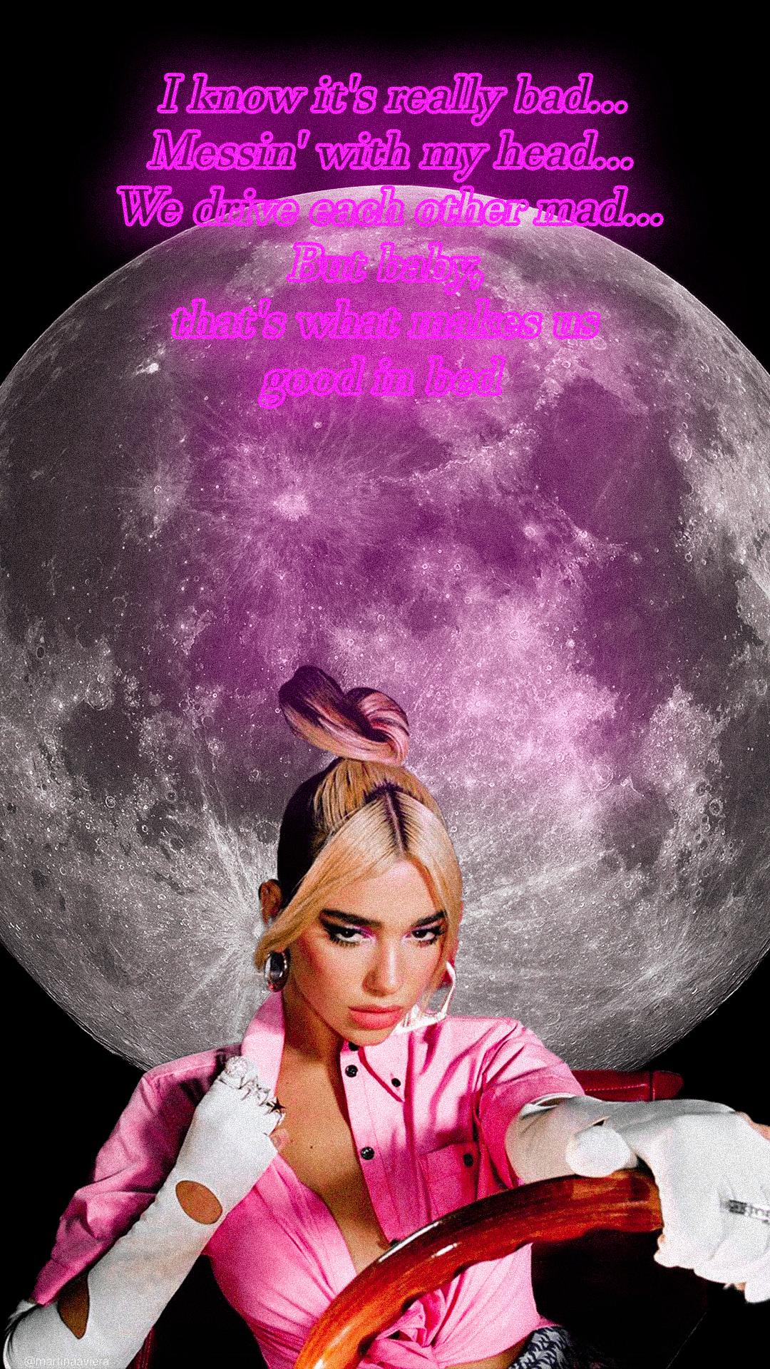 Good in bed by Dua Lipa MobileWallpaper