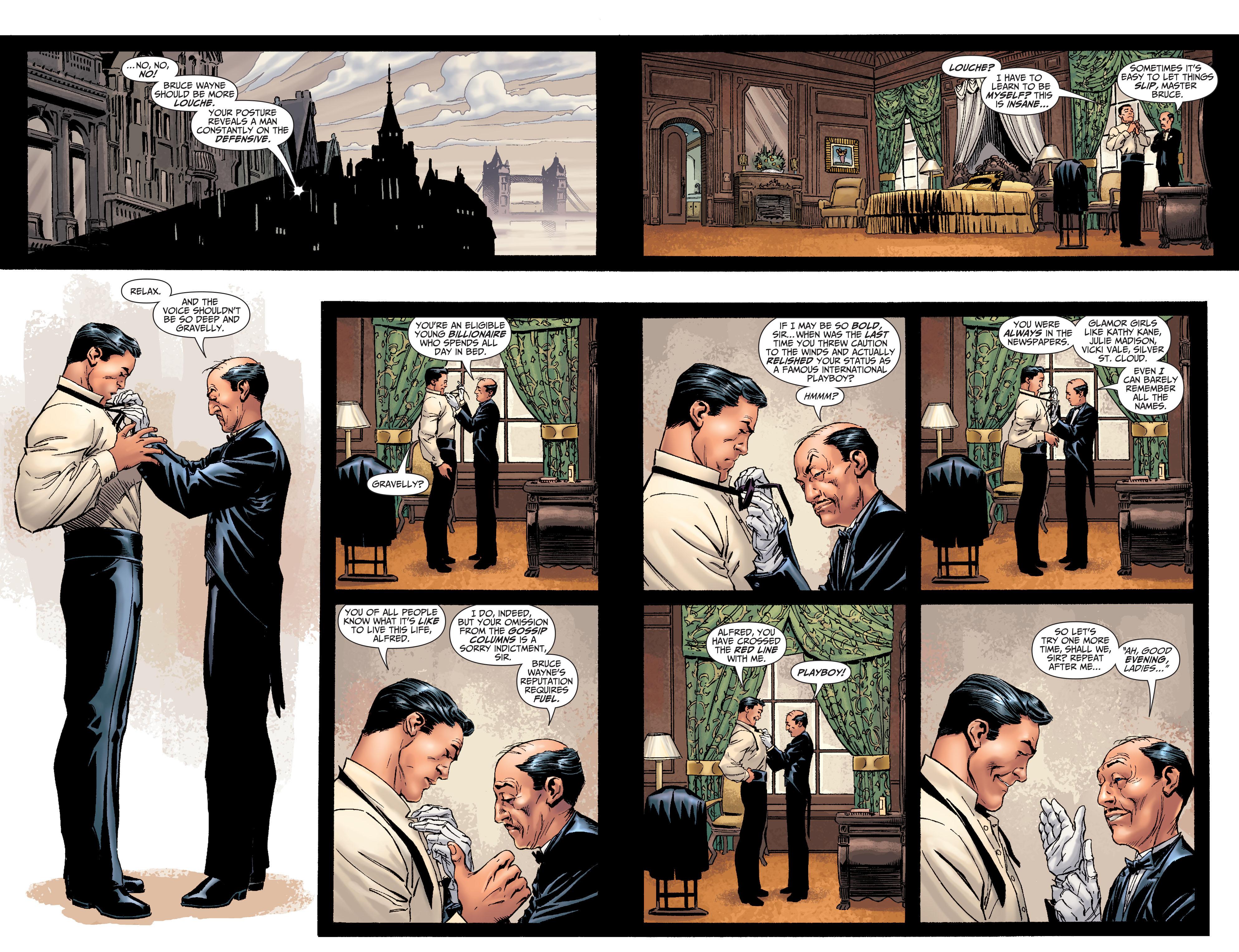 Excerpt] Alfred teaching Bruce some game (Batman 655) r
