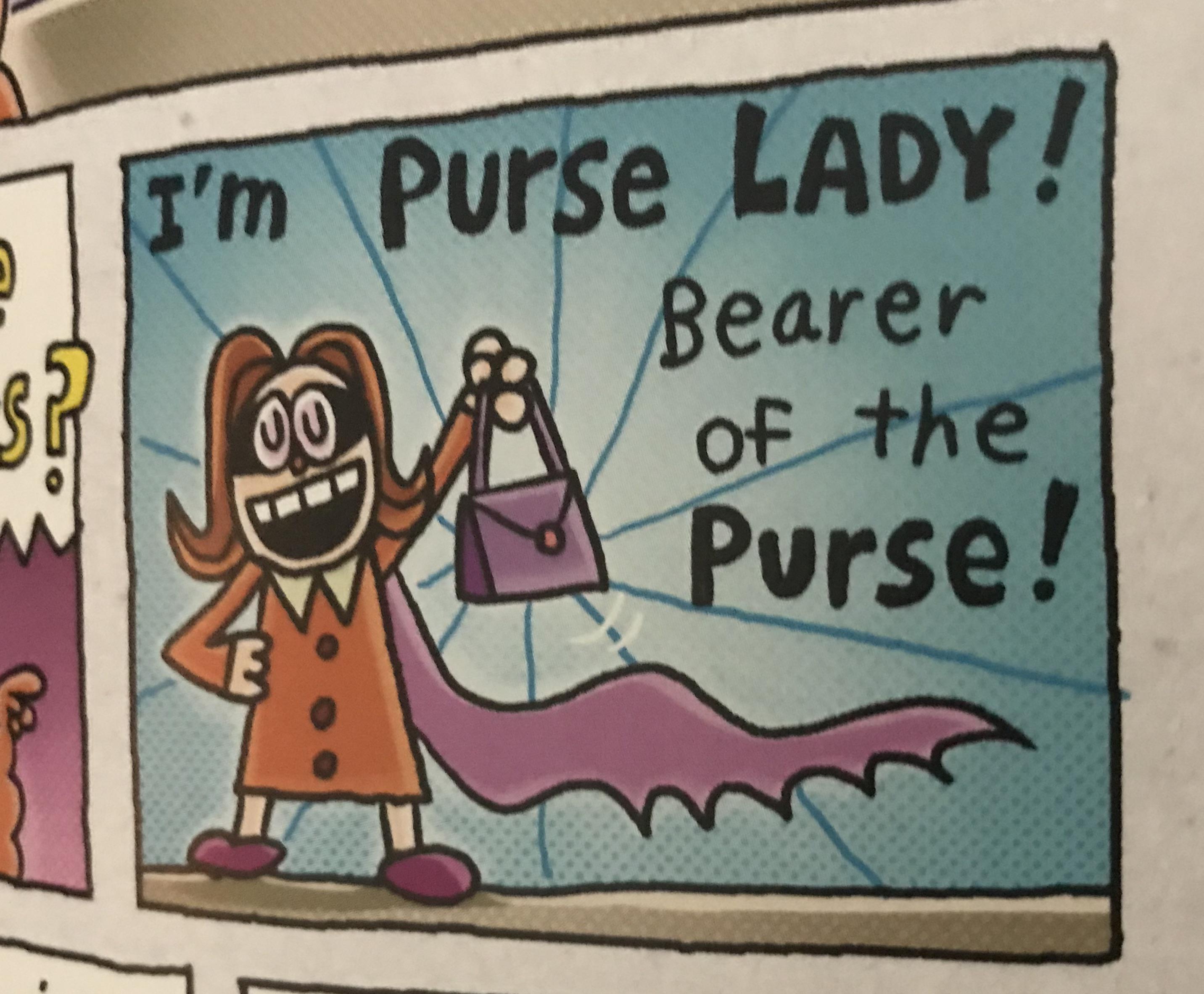 Purse Lady, Bearer of the Purse (This character or image is not
