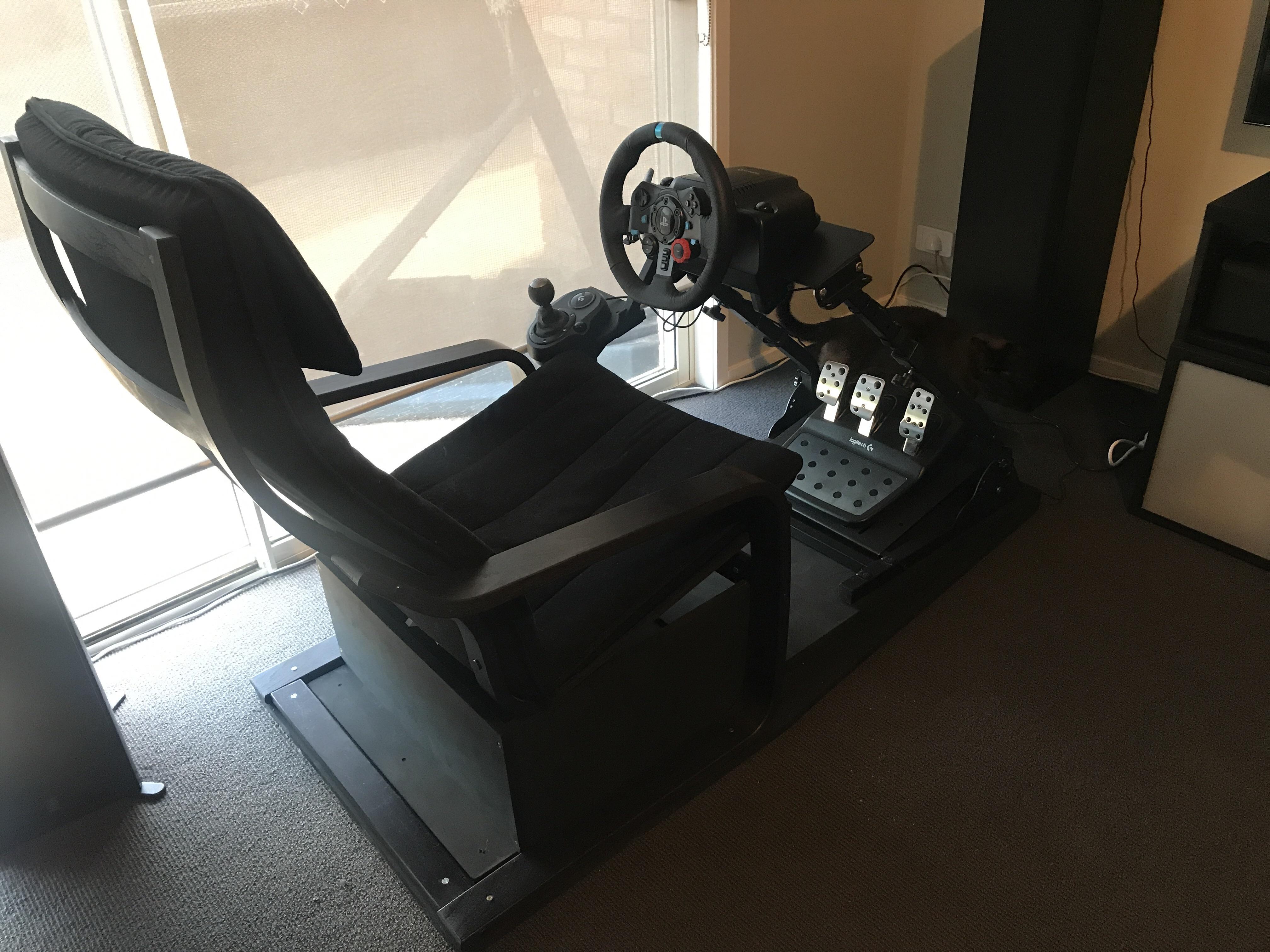 Diy Racing Wheel Stand Ikea