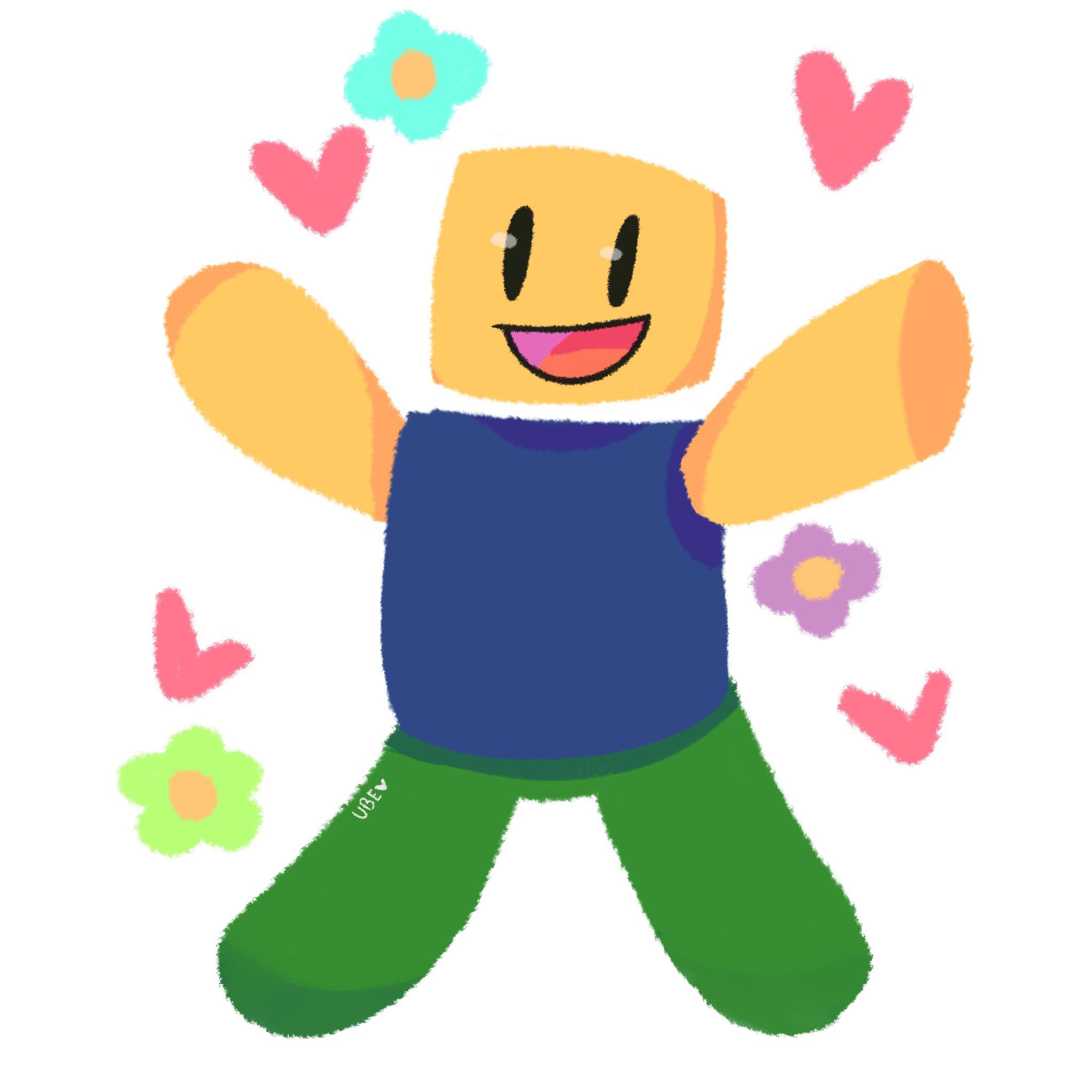 Roblox Noob Channel Art