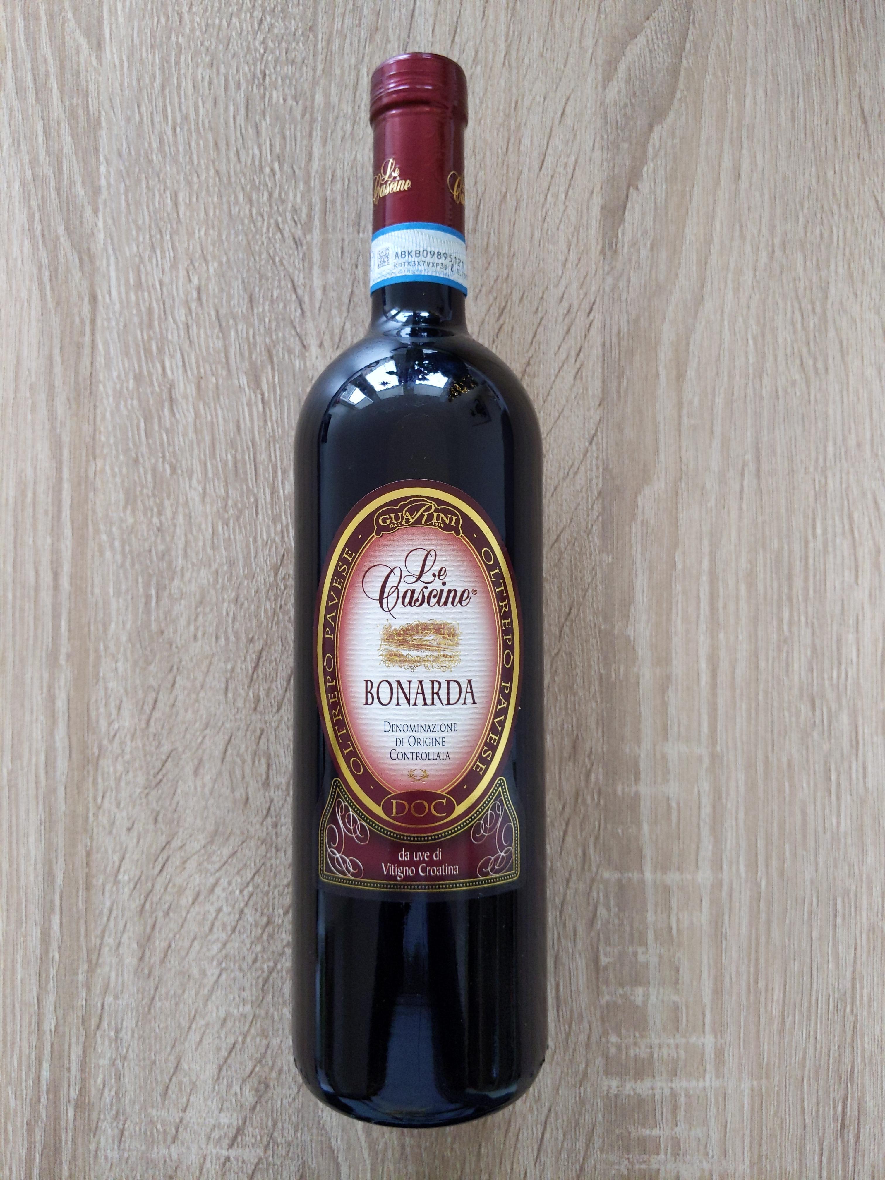 SPARKLING RED WINE. Bonarda dell oltrepò pavese. Not really popular outside Italy. Lovely for