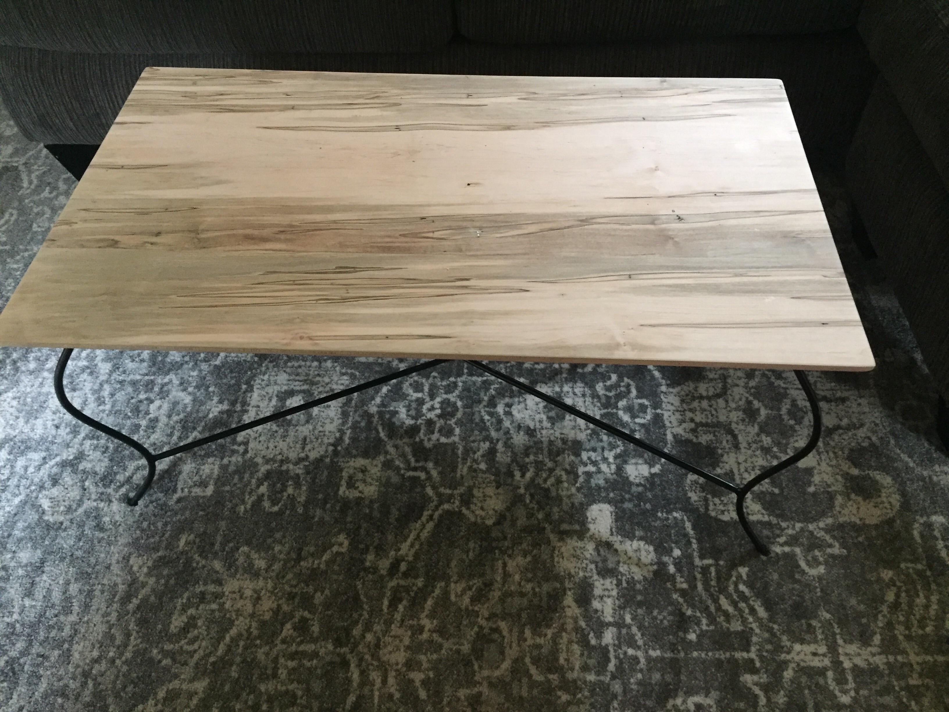 Ambrosia Maple Live Edge Coffee Table Portfolio / Live edge ambrosia