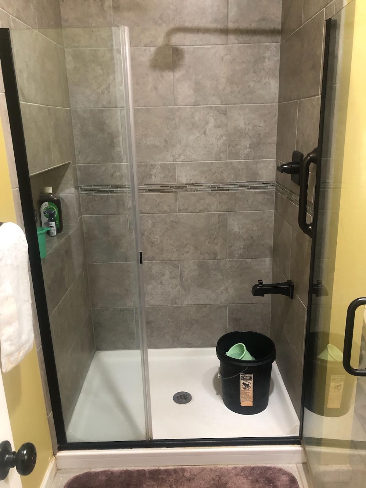 Why couldn't you put a tub spout in a shower? r/Plumbing