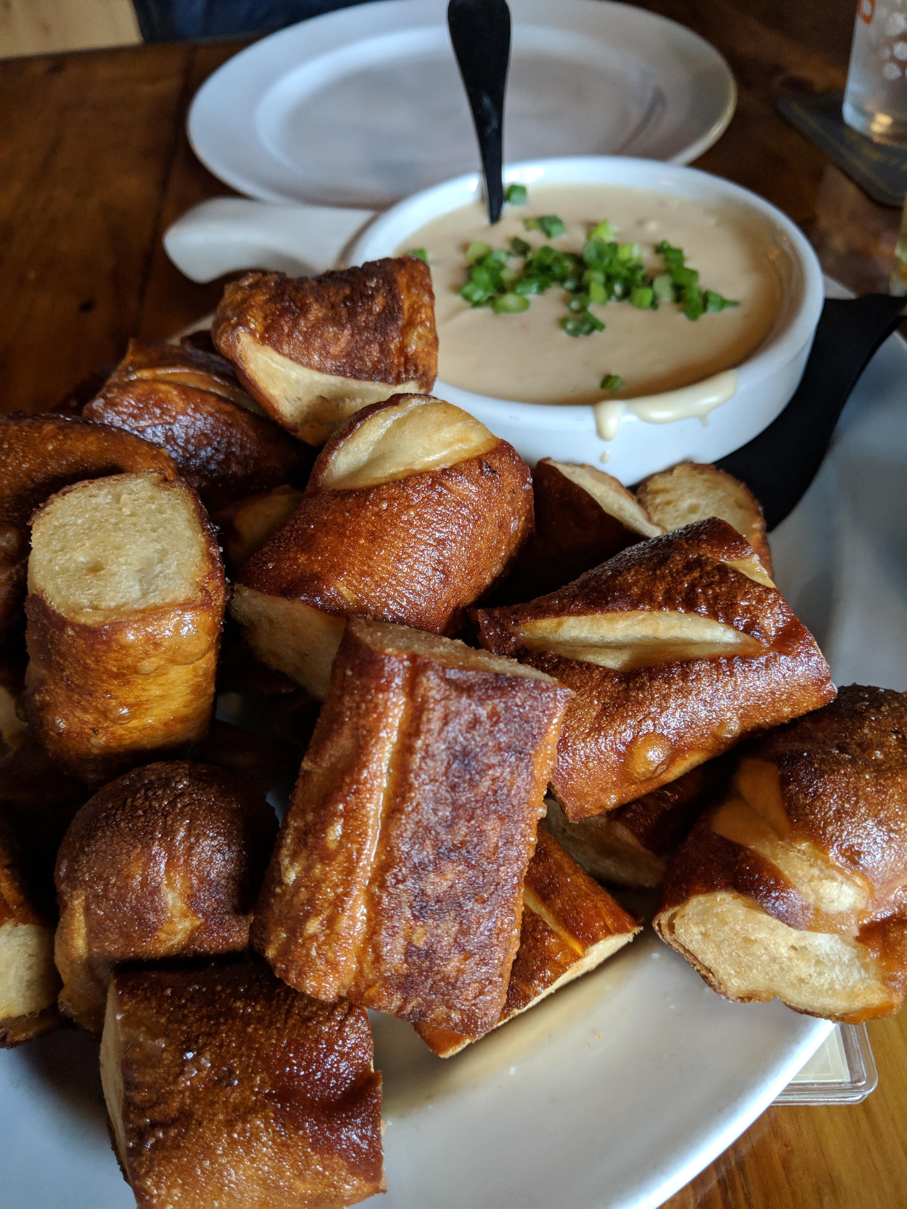 [I ate] Pretzels and beer cheese r/food