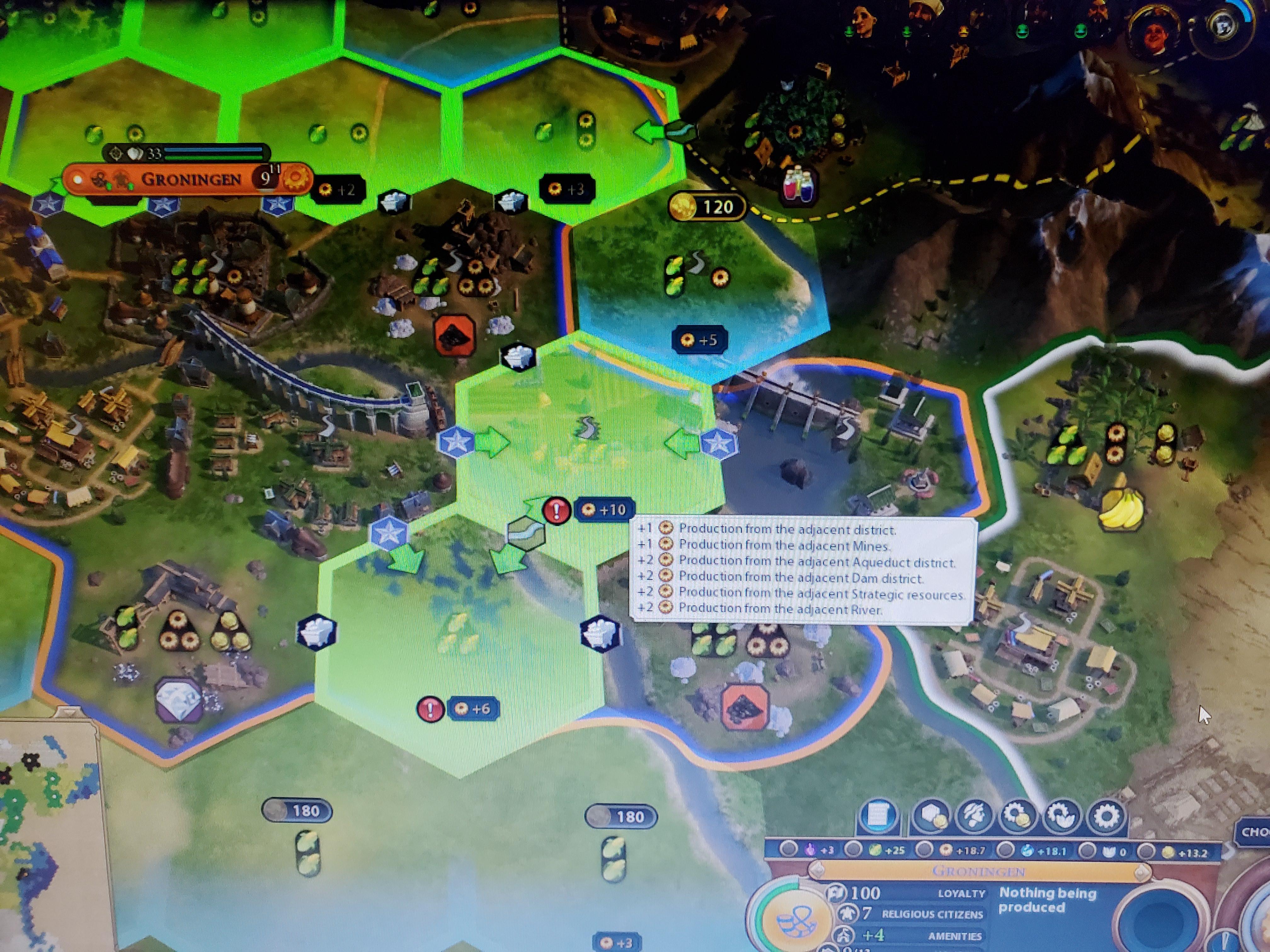 I like the Industrial Zone change r/civ