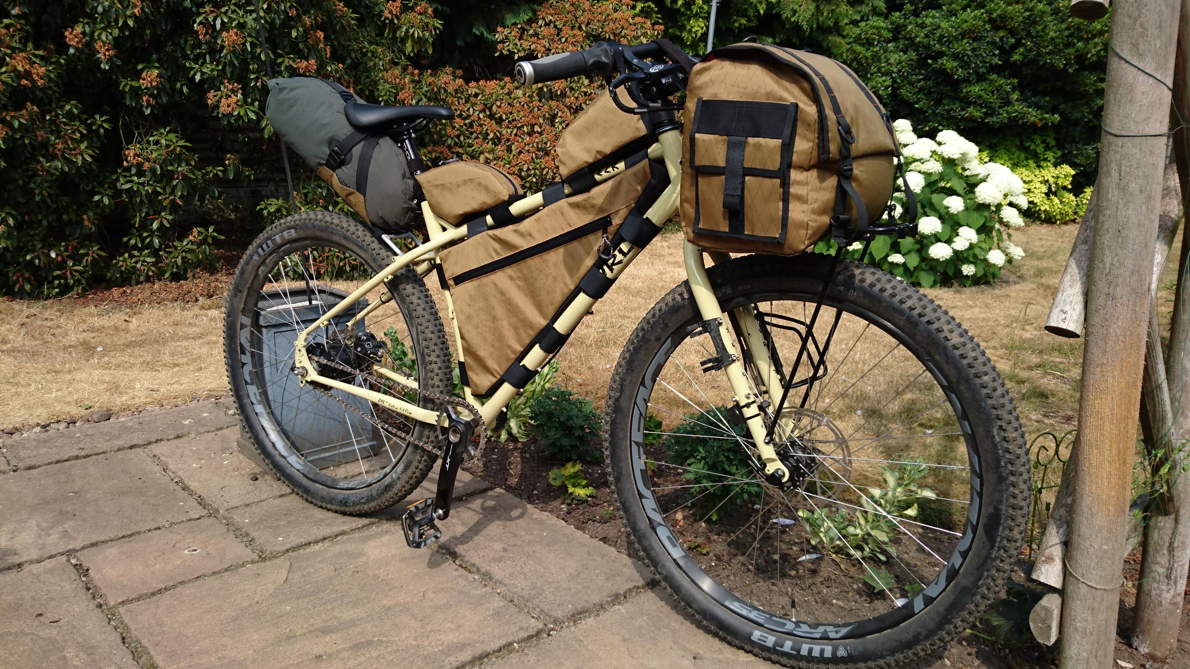 A couple more bikepacking bags r/myog