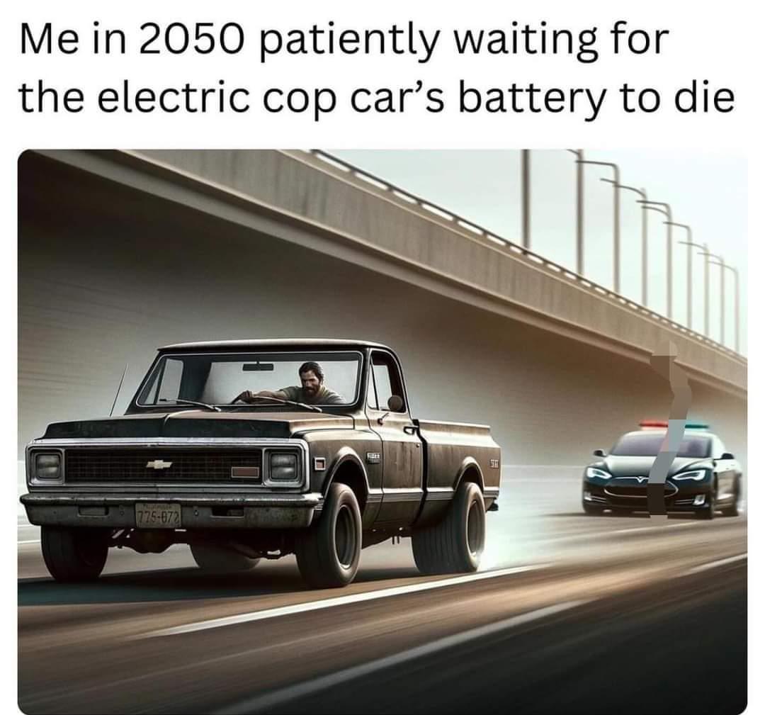 Electric Cars bad! r/terriblefacebookmemes