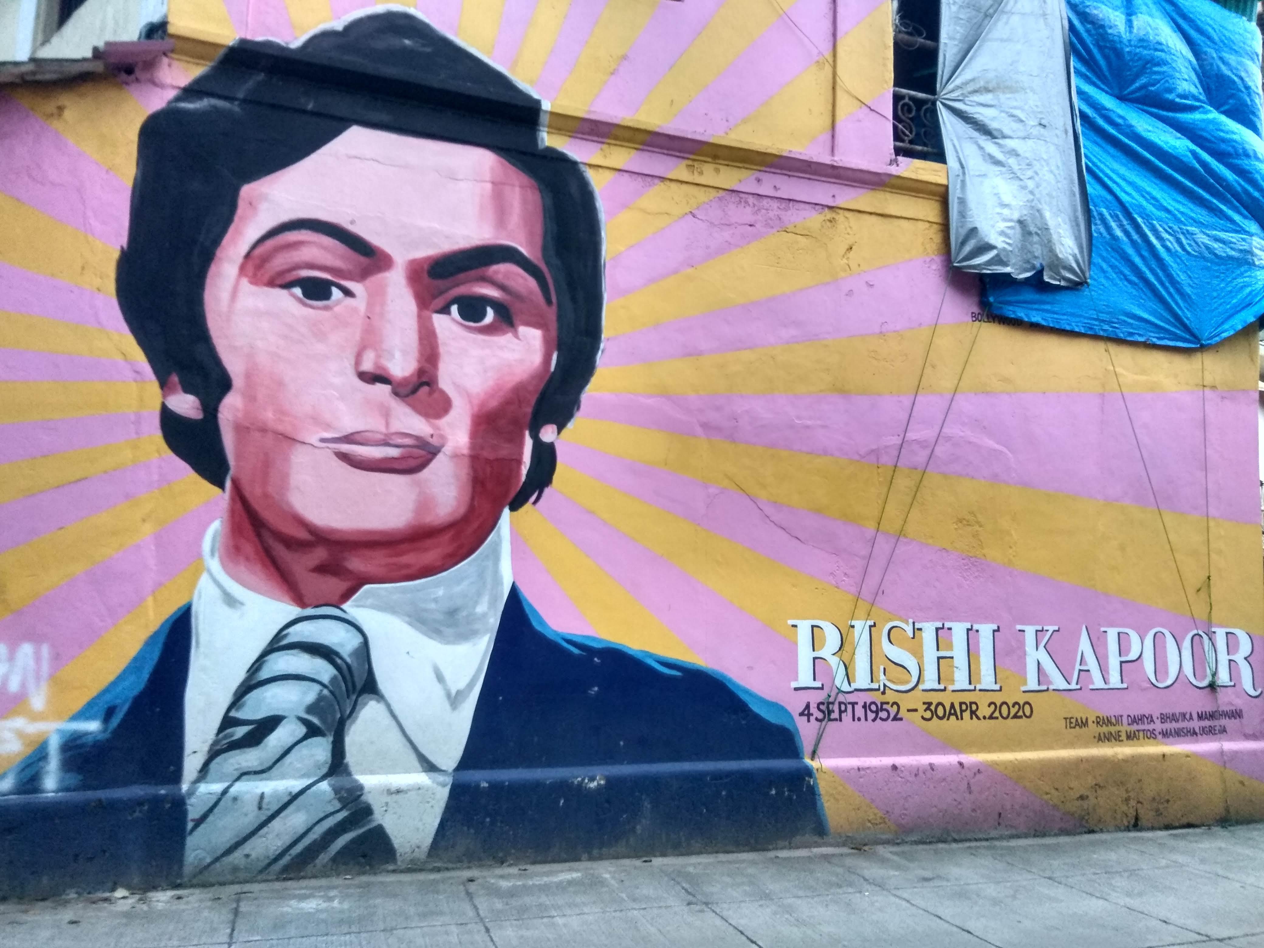 Another wall mural artist tribute. r/mumbai