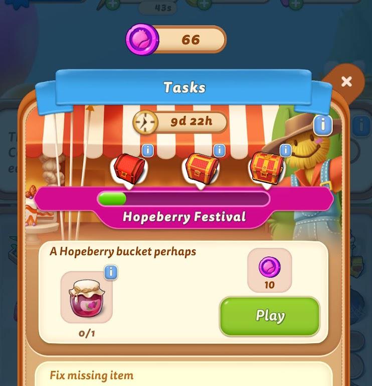 Does anybody knows how to make a hopeberry jam? r/MergeMansion