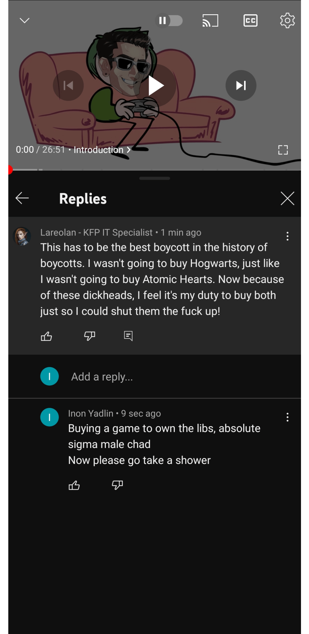 Spending on something you didn't need to own the libz 😎. r