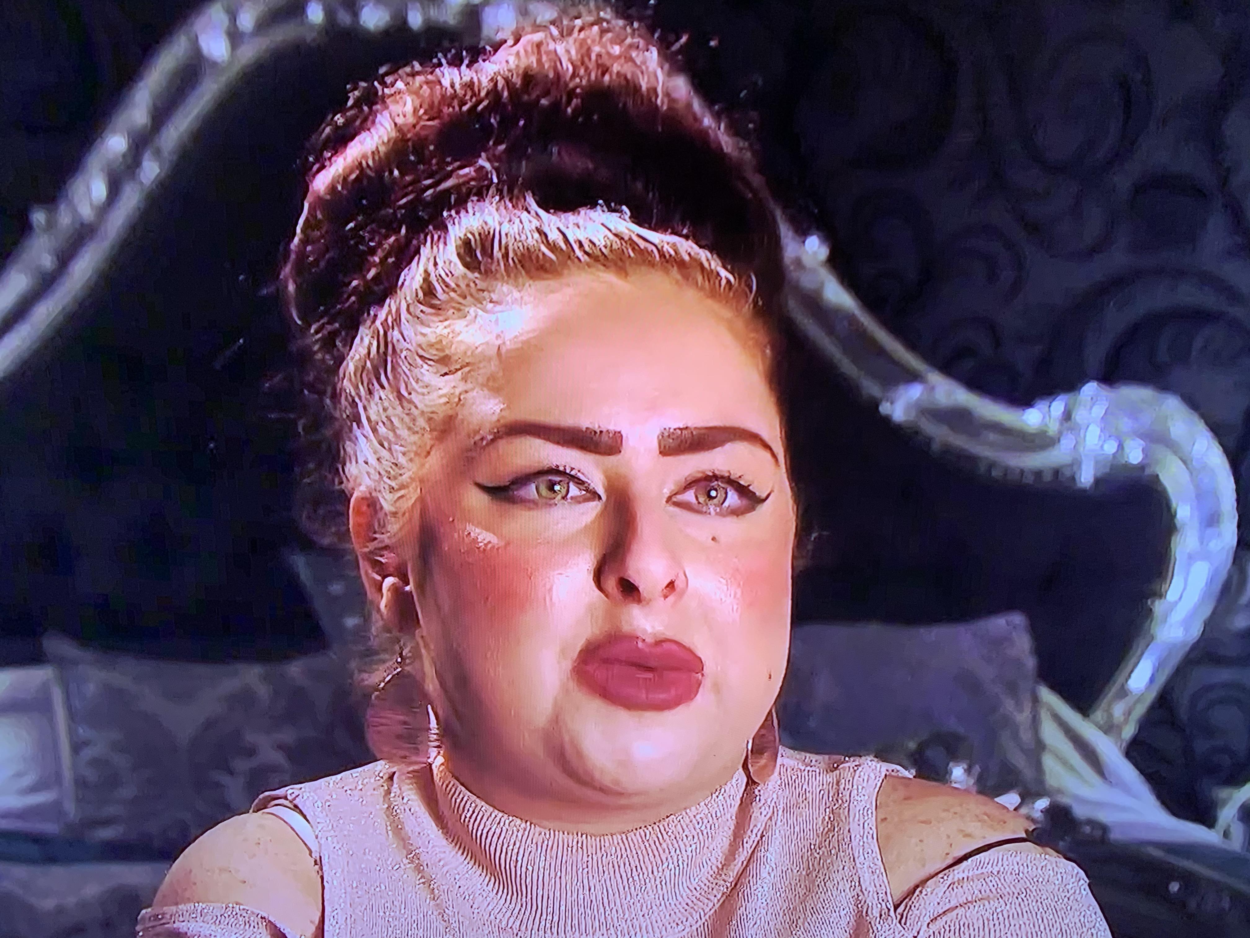Come Dine With Me contestant. awfuleyebrows