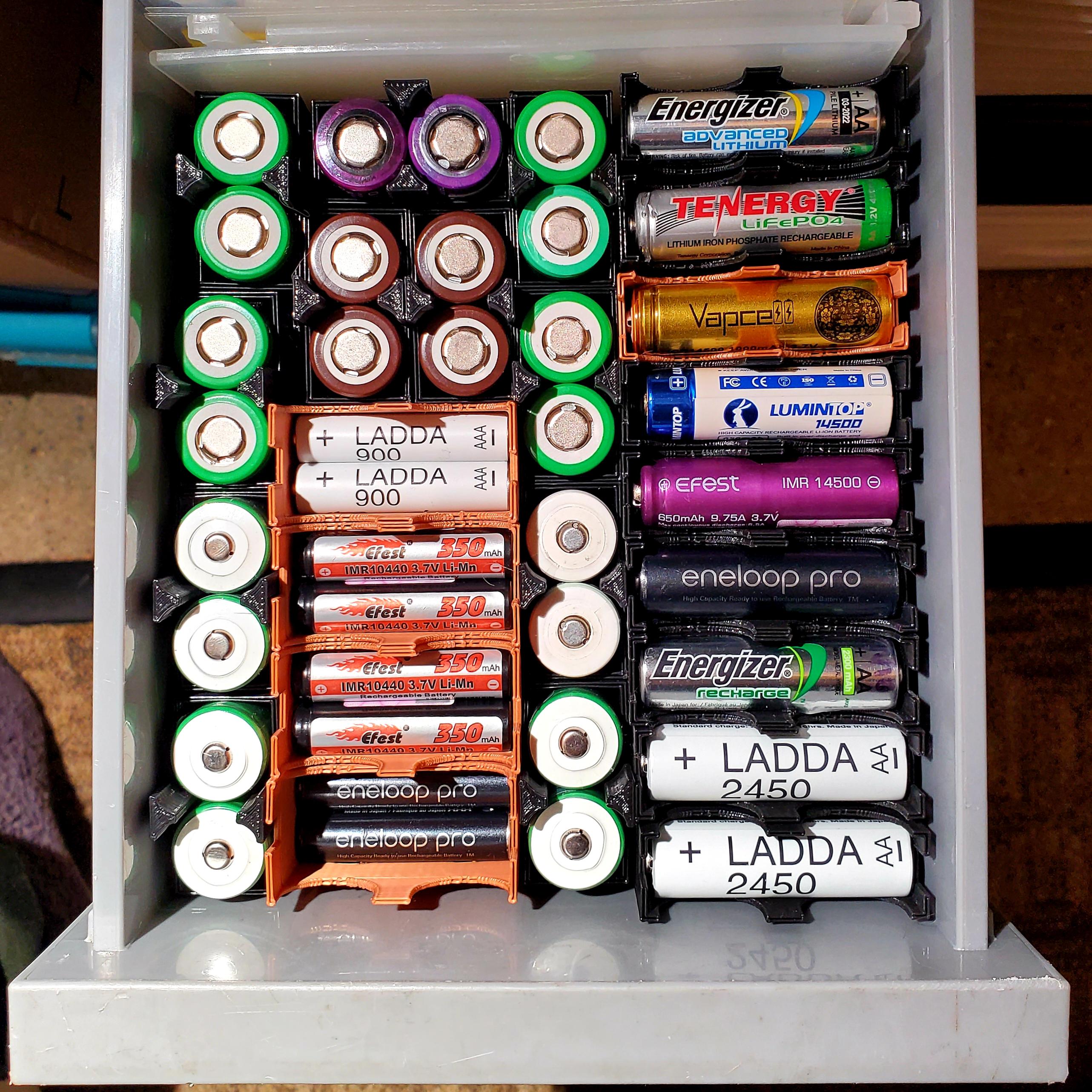 les batteries r/flashlight