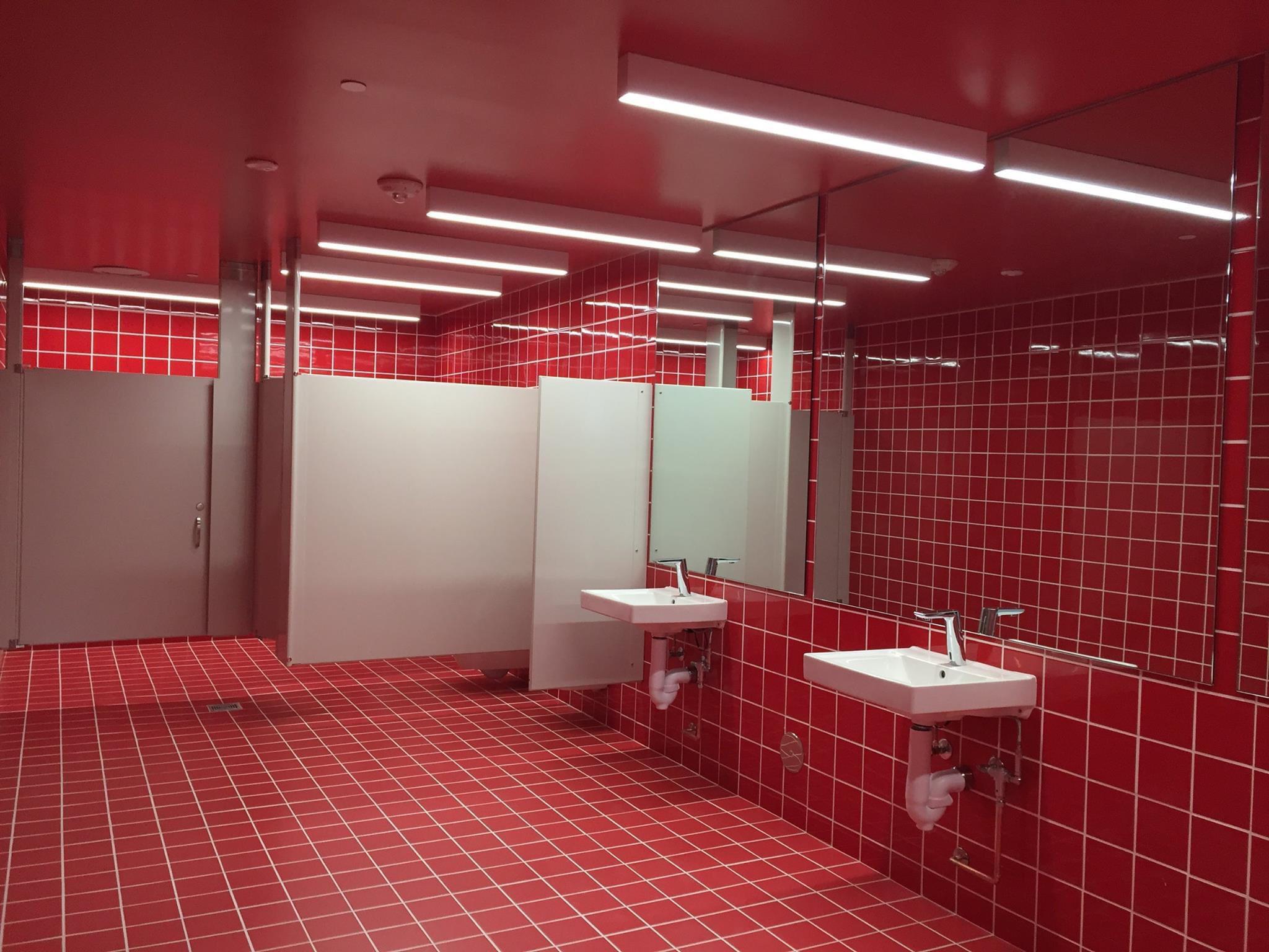 [OC] A Red Restroom Latest Pictures