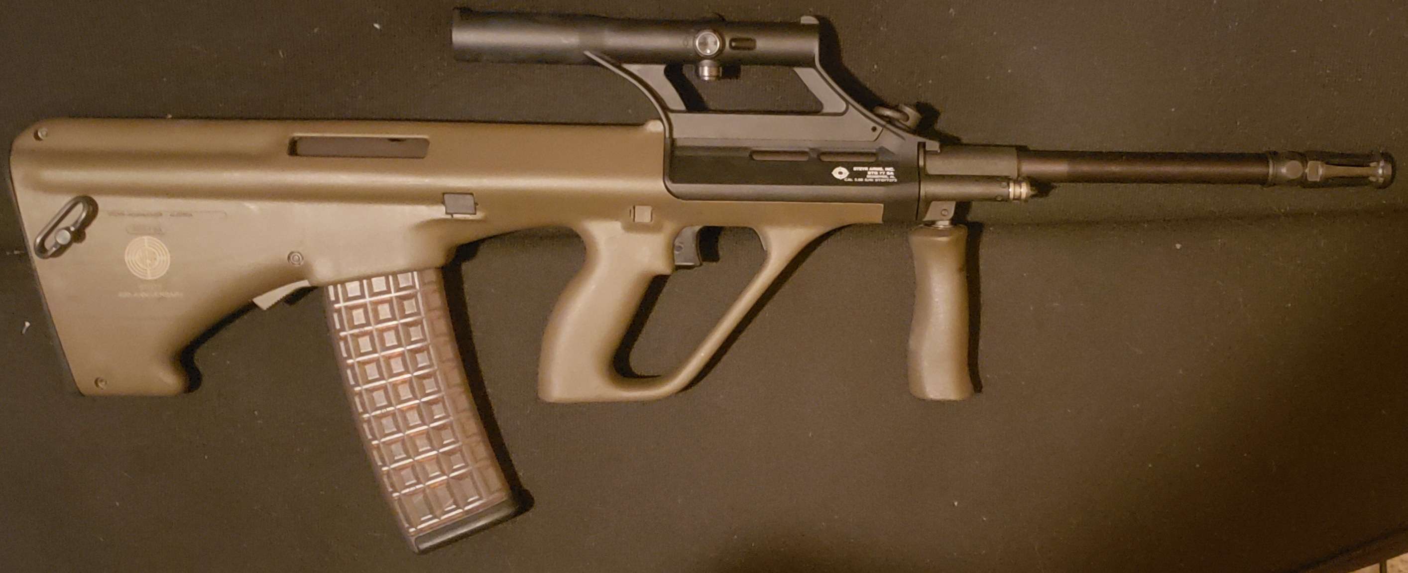 She's finally here! 40th anniversary Steyr STG77. : r/AUG